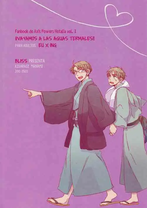 Doujinshi Hetalia-Let's go to onsen Chapter-1