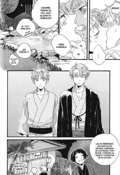 Doujinshi Hetalia-Let's go to onsen Chapter-1