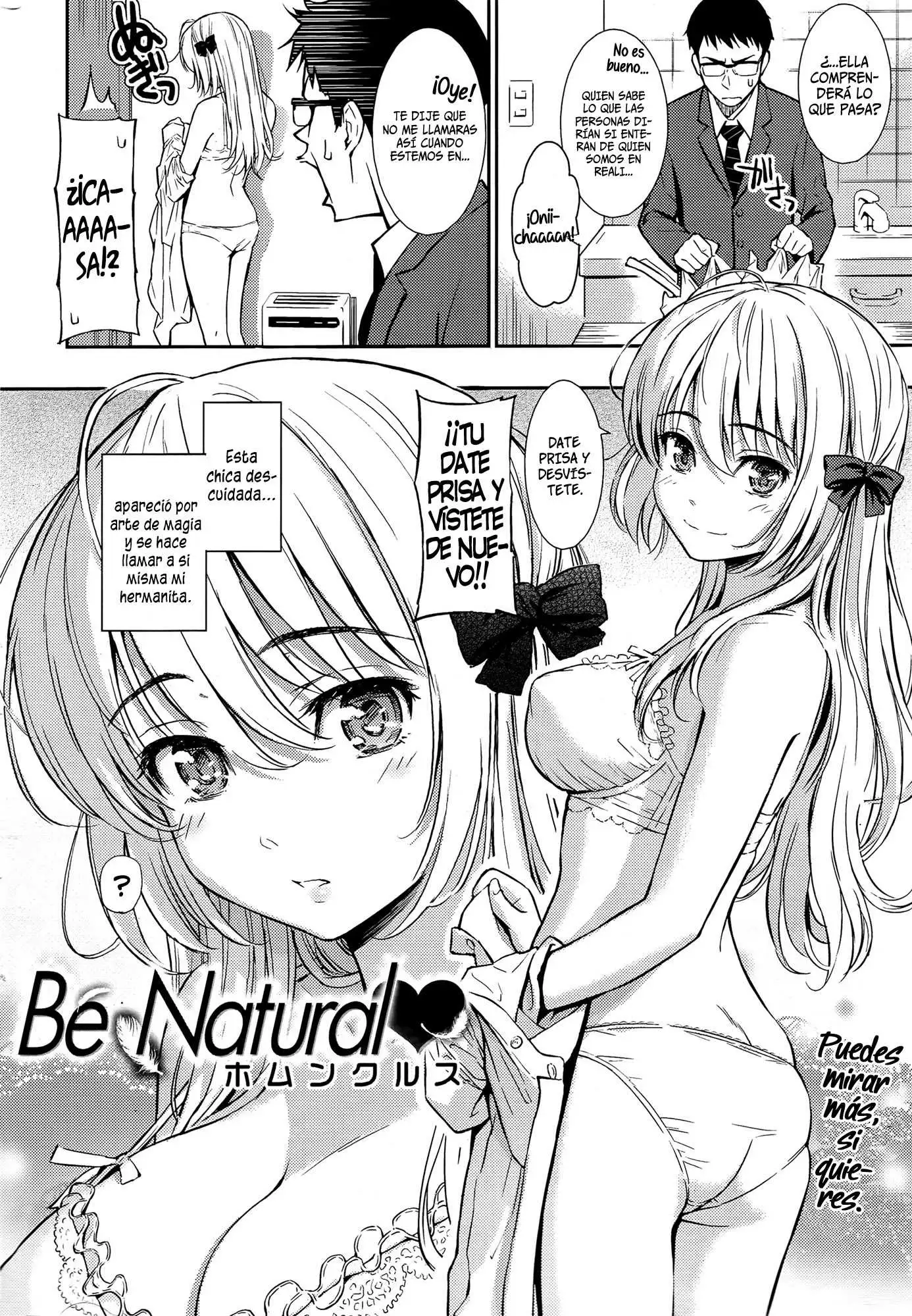 Be Natural Chapter-1