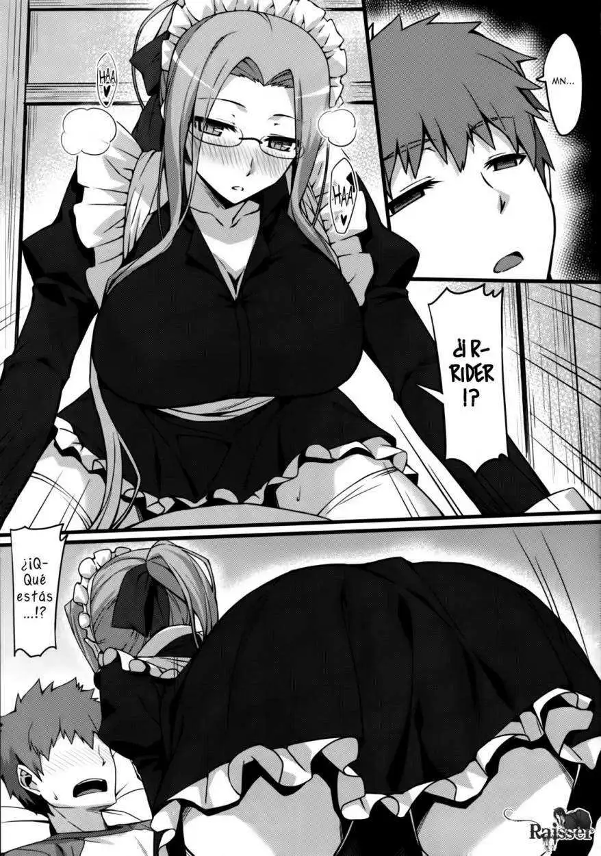 Rider-san to Maid Fuku. Chapter-1