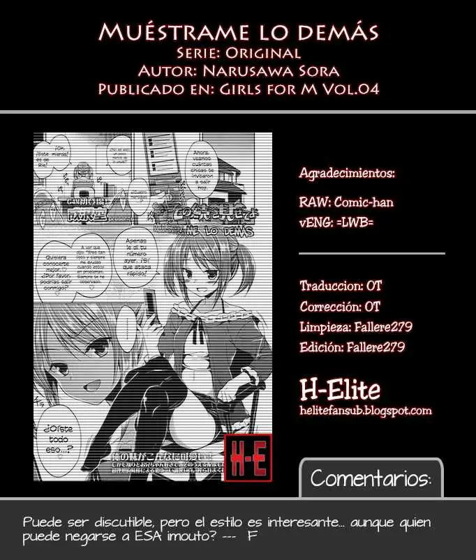 Nee, Sono Tsuzuki Misete yo Chapter-1