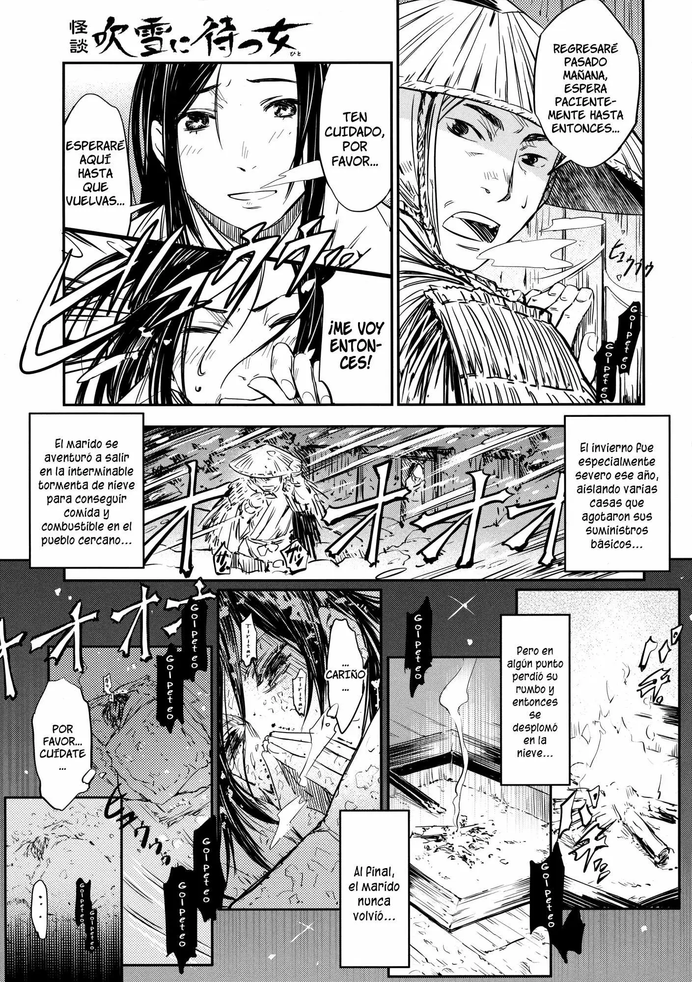  La Mujer que Espera En La Tormenta De Nieve Chapter-0