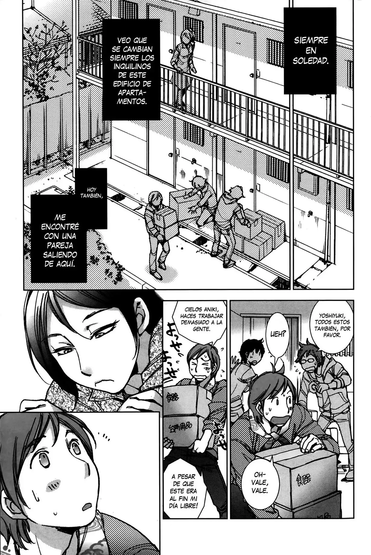 Shiawasesou no Yasashii Yuurei Chapter-1