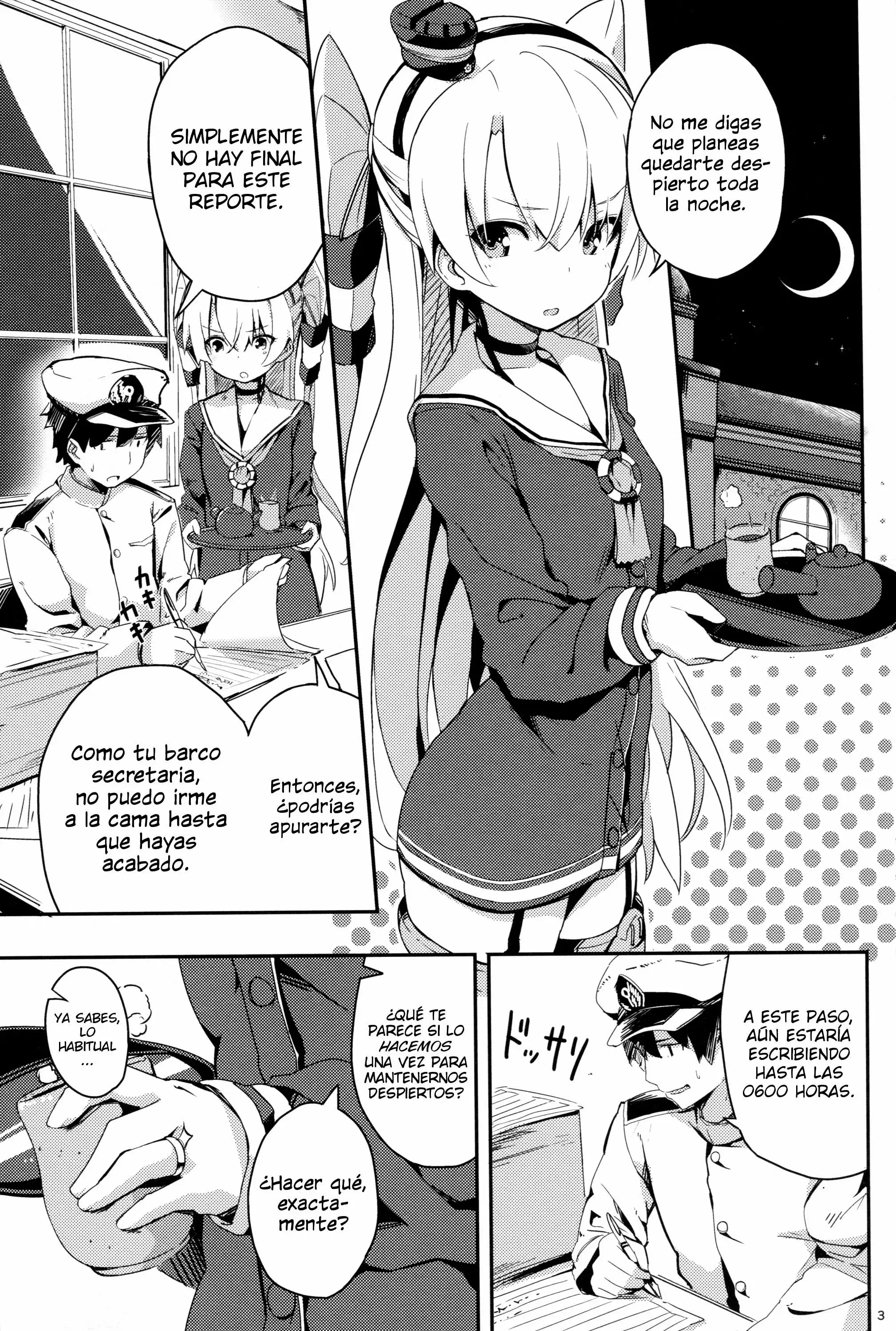 Amatsukaze To Tetsuya De H Shinagara Houkokusho  Chapter-1