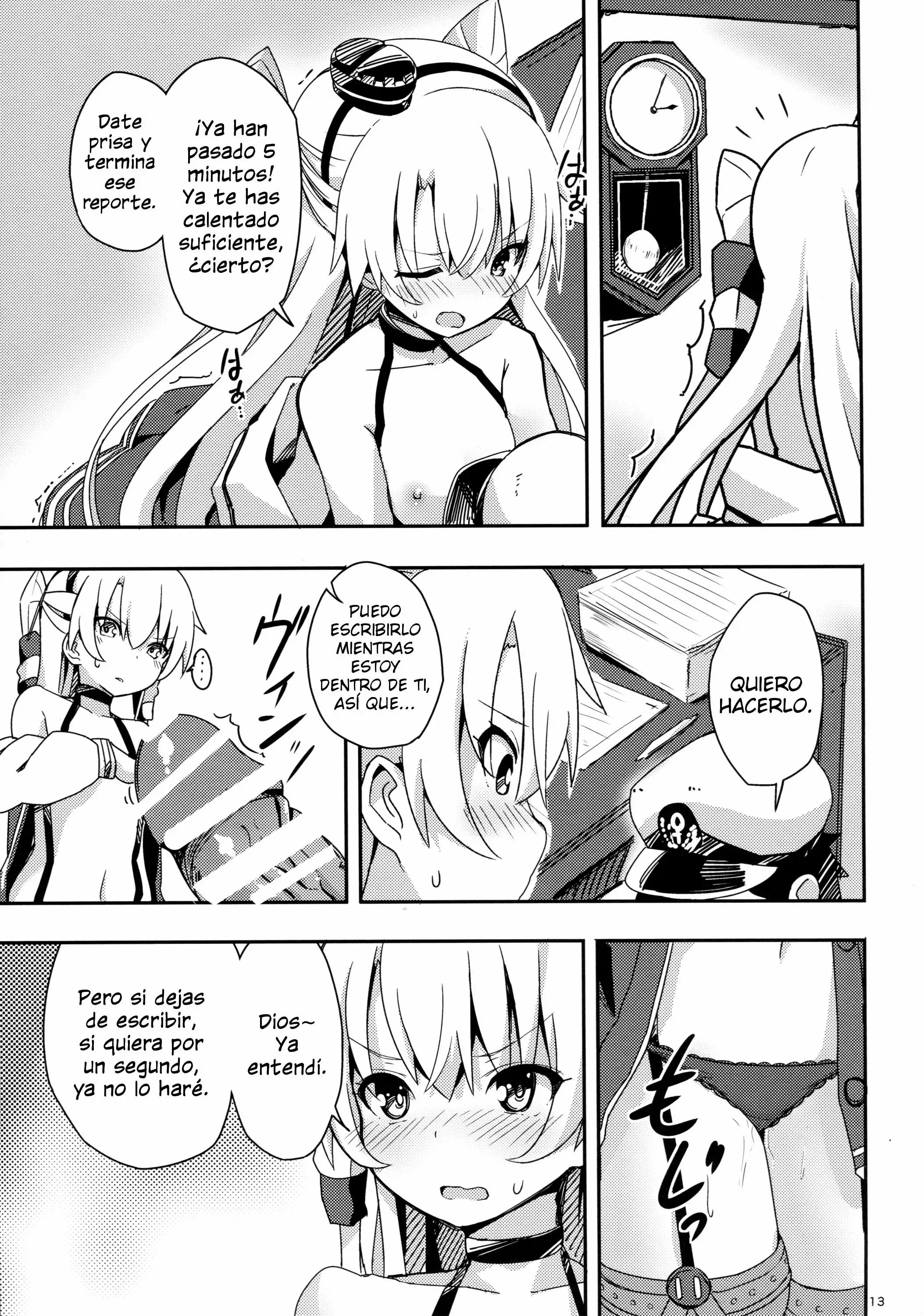 Amatsukaze To Tetsuya De H Shinagara Houkokusho  Chapter-1