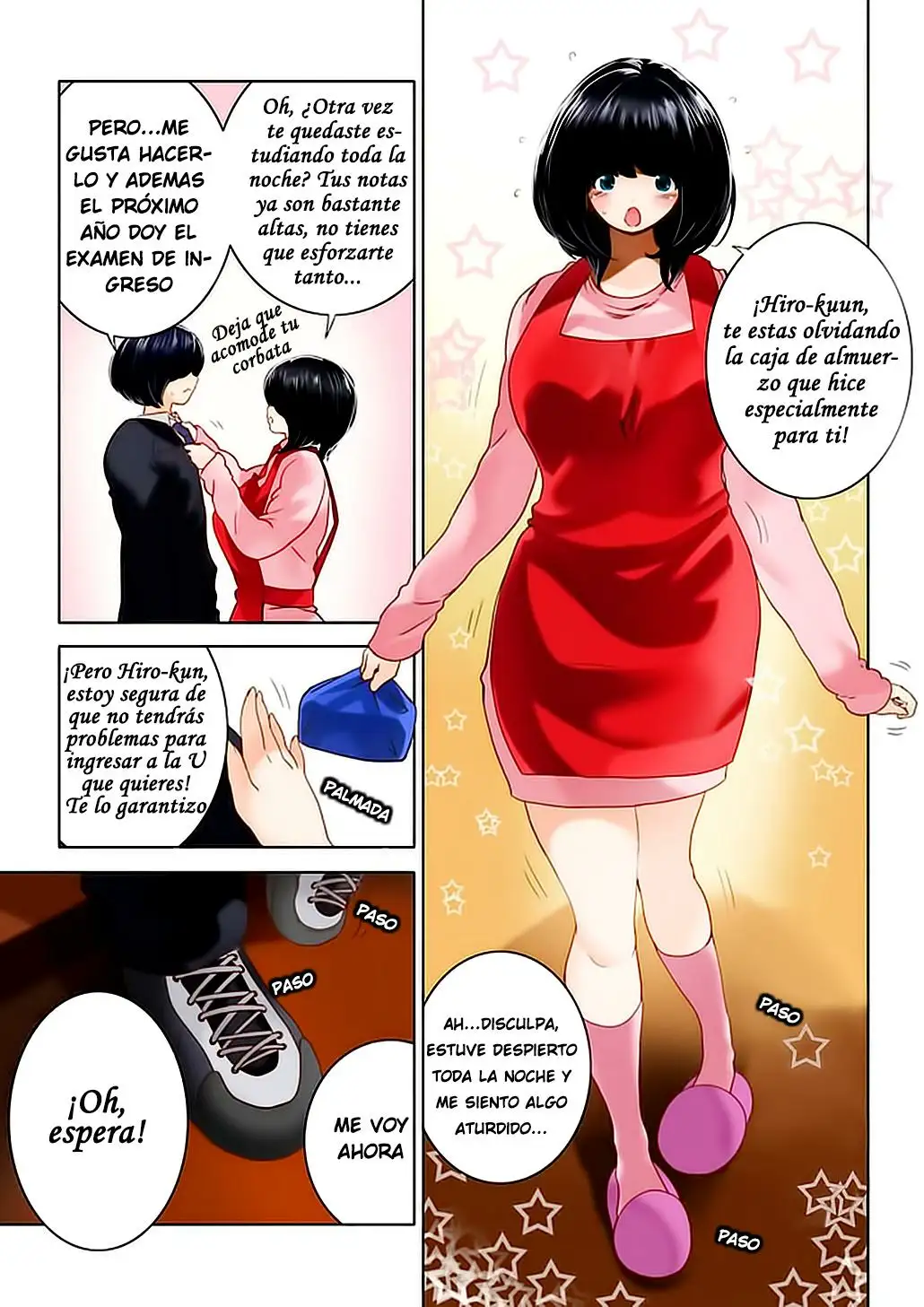  Omamagoto Hasegawa-san chi no Oyakokankei Ichiwame Haha to Oppai Color Sin Censura Chapter-1