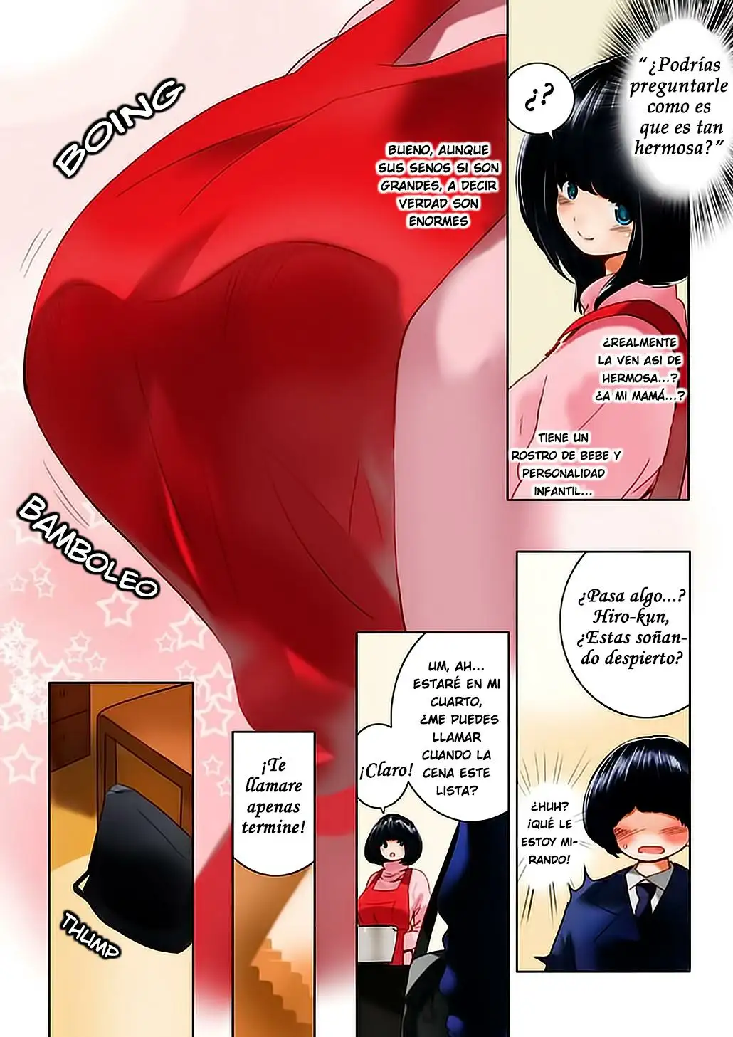  Omamagoto Hasegawa-san chi no Oyakokankei Ichiwame Haha to Oppai Color Sin Censura Chapter-1