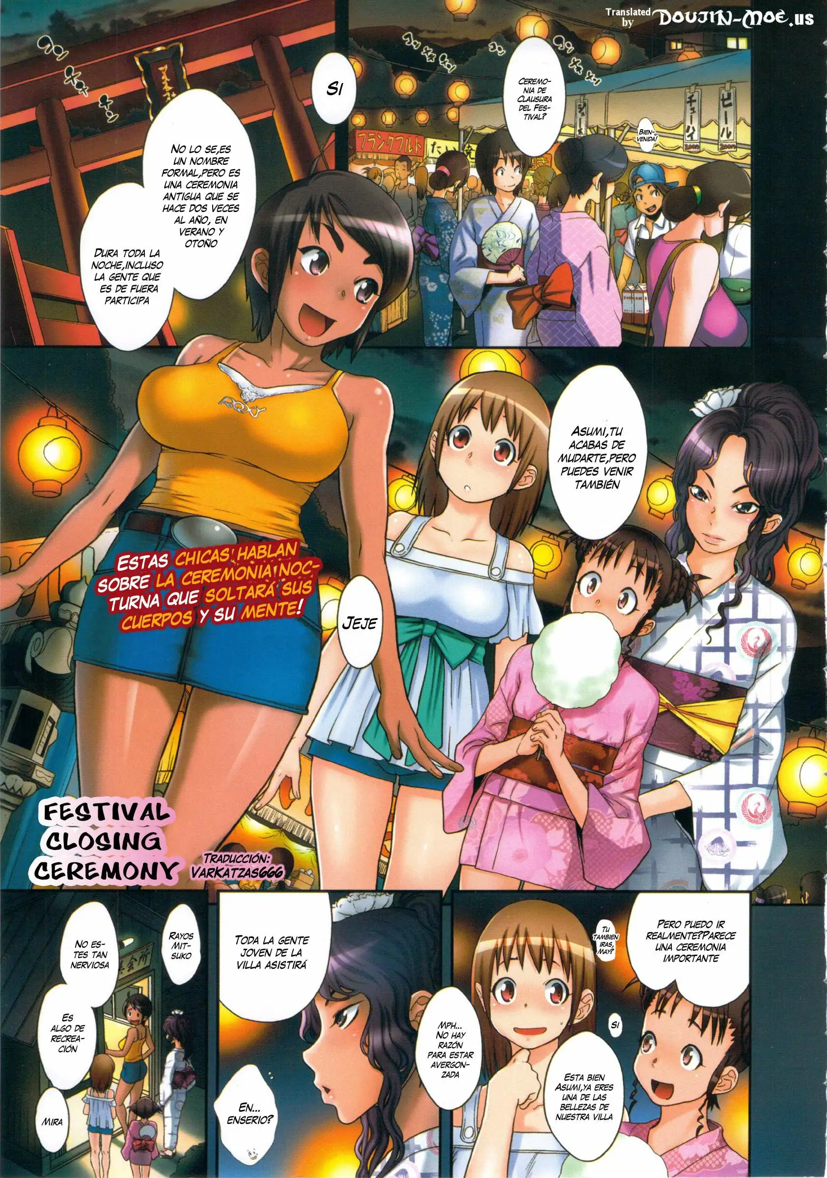 Festival Closing Ceremony (Sin Censura) Color Chapter-1