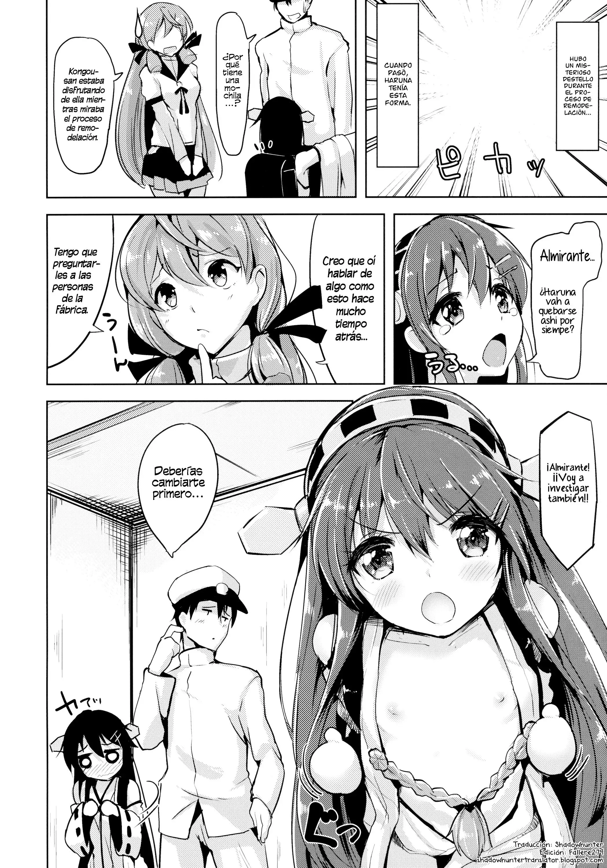 Loli Haruna ga Teitoku no Seieki de Moto ni Modoru Hon Chapter-0