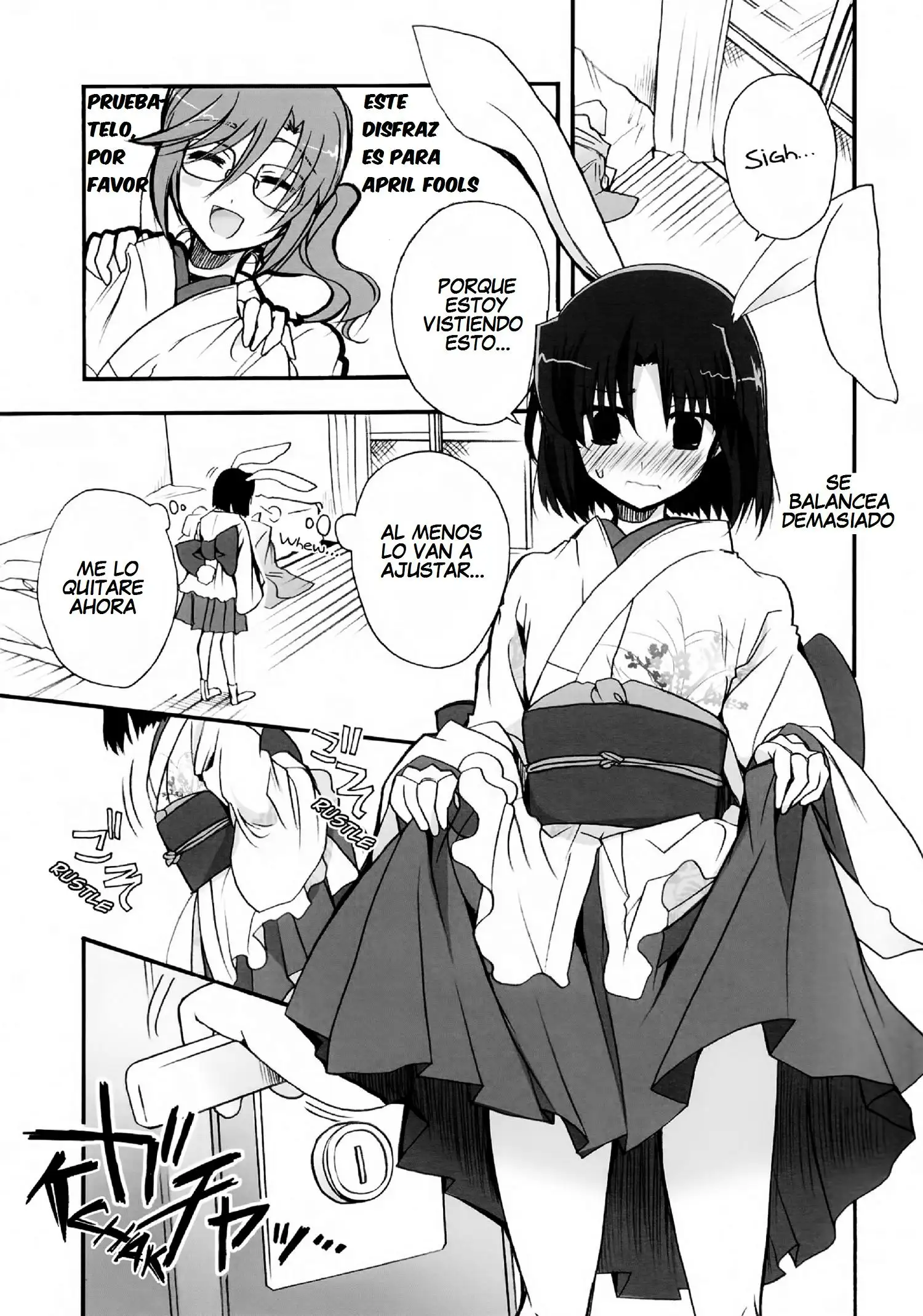 Kubi kiri Bunny Ryougi Shiki chan no Ecchi na Hon Chapter-1