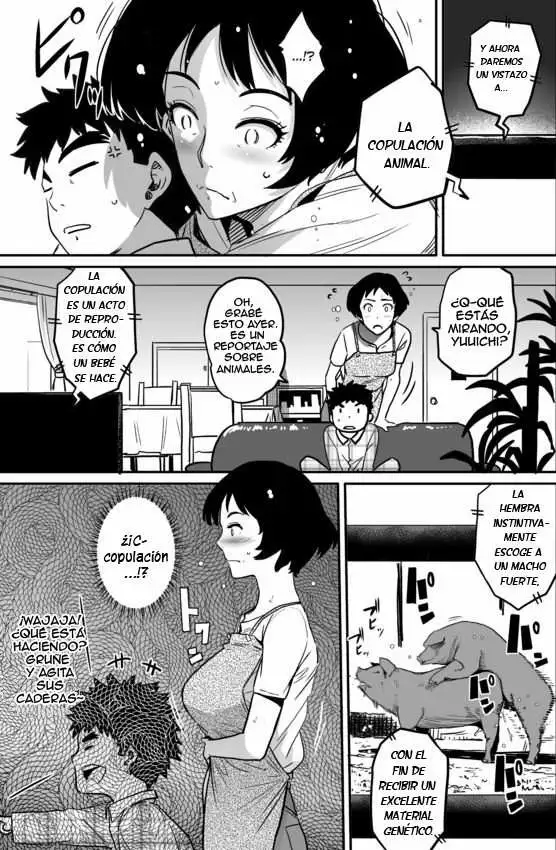 Watashi to Musuko no Mesu Buta Netorare Fukushuugeki Chapter-1