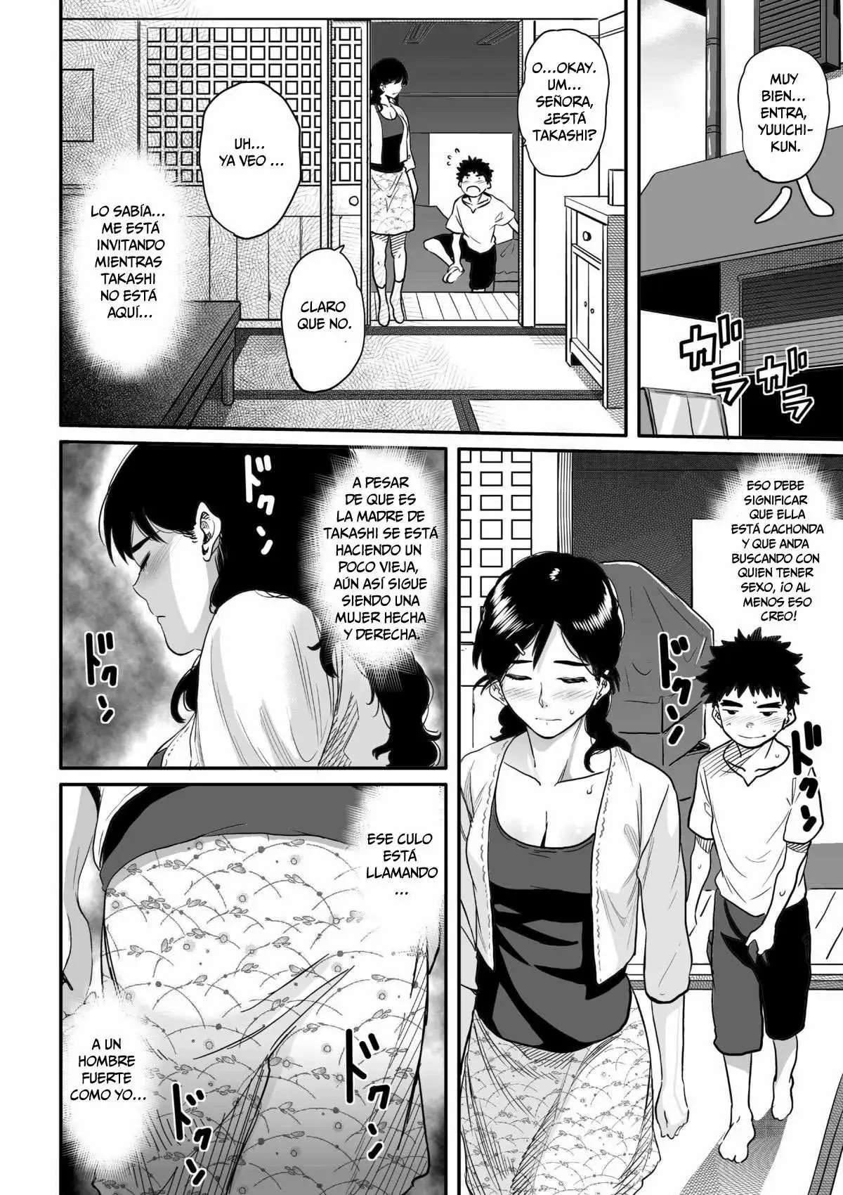 Watashi to Musuko no Mesu Buta Netorare Fukushuugeki Chapter-4