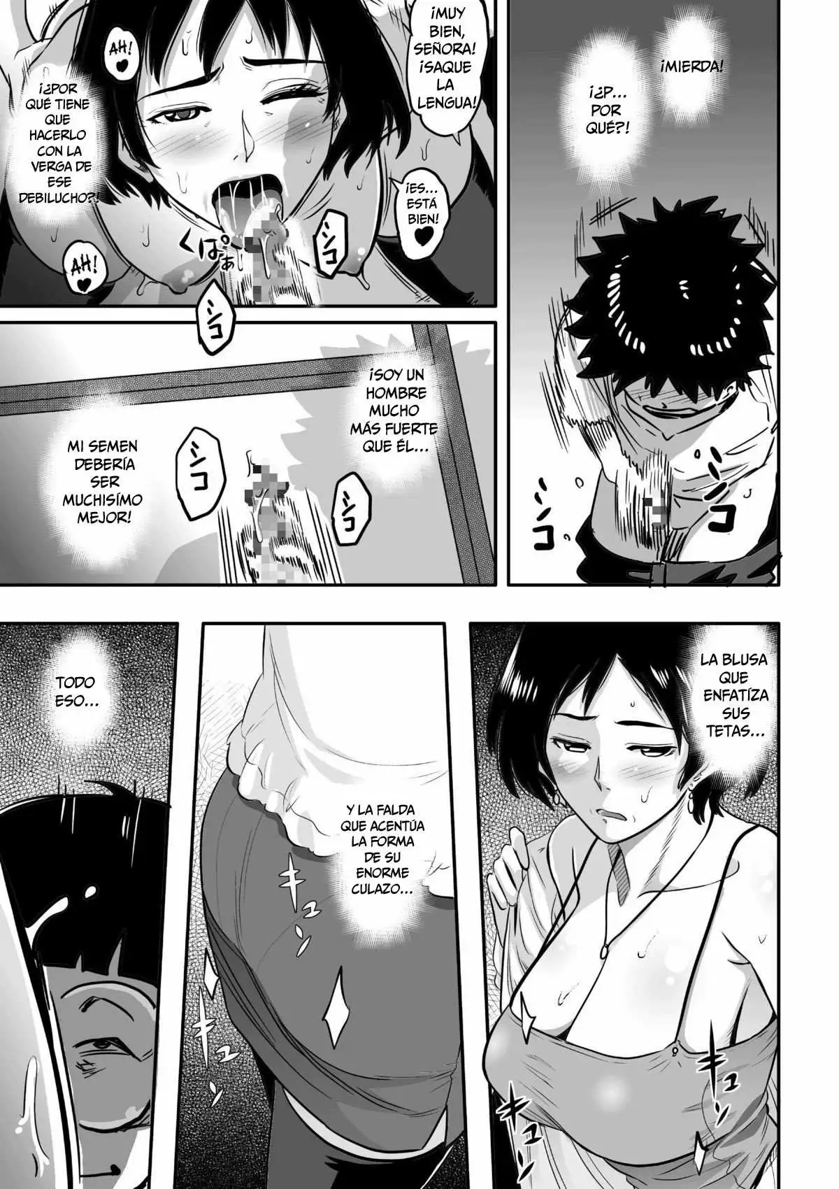 Watashi to Musuko no Mesu Buta Netorare Fukushuugeki Chapter-4