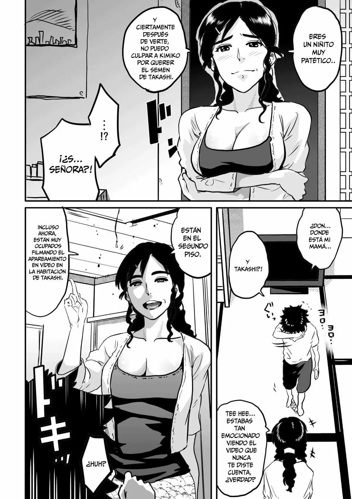 Watashi to Musuko no Mesu Buta Netorare Fukushuugeki Chapter-4