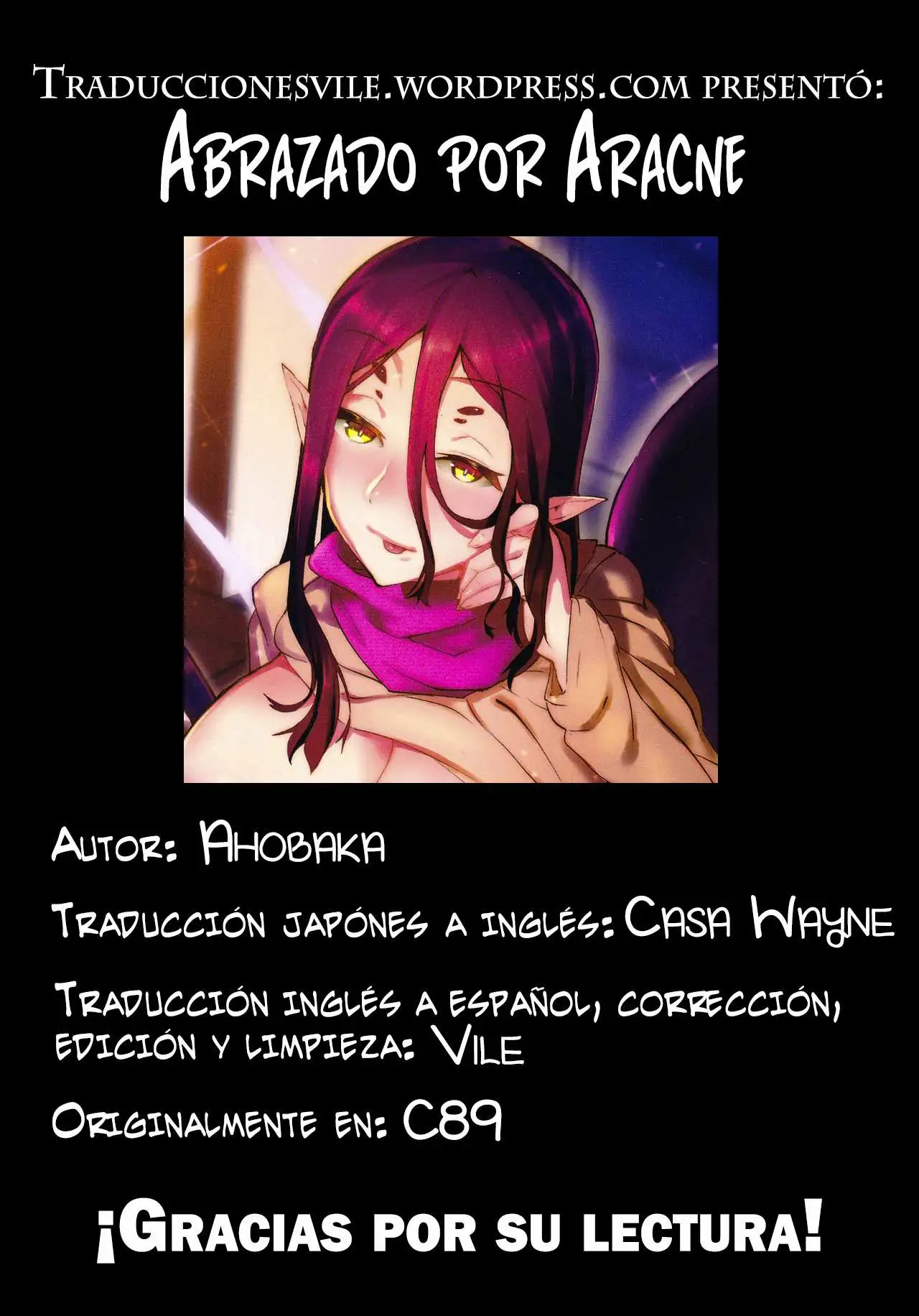 Abrazado por Aracne Chapter-1