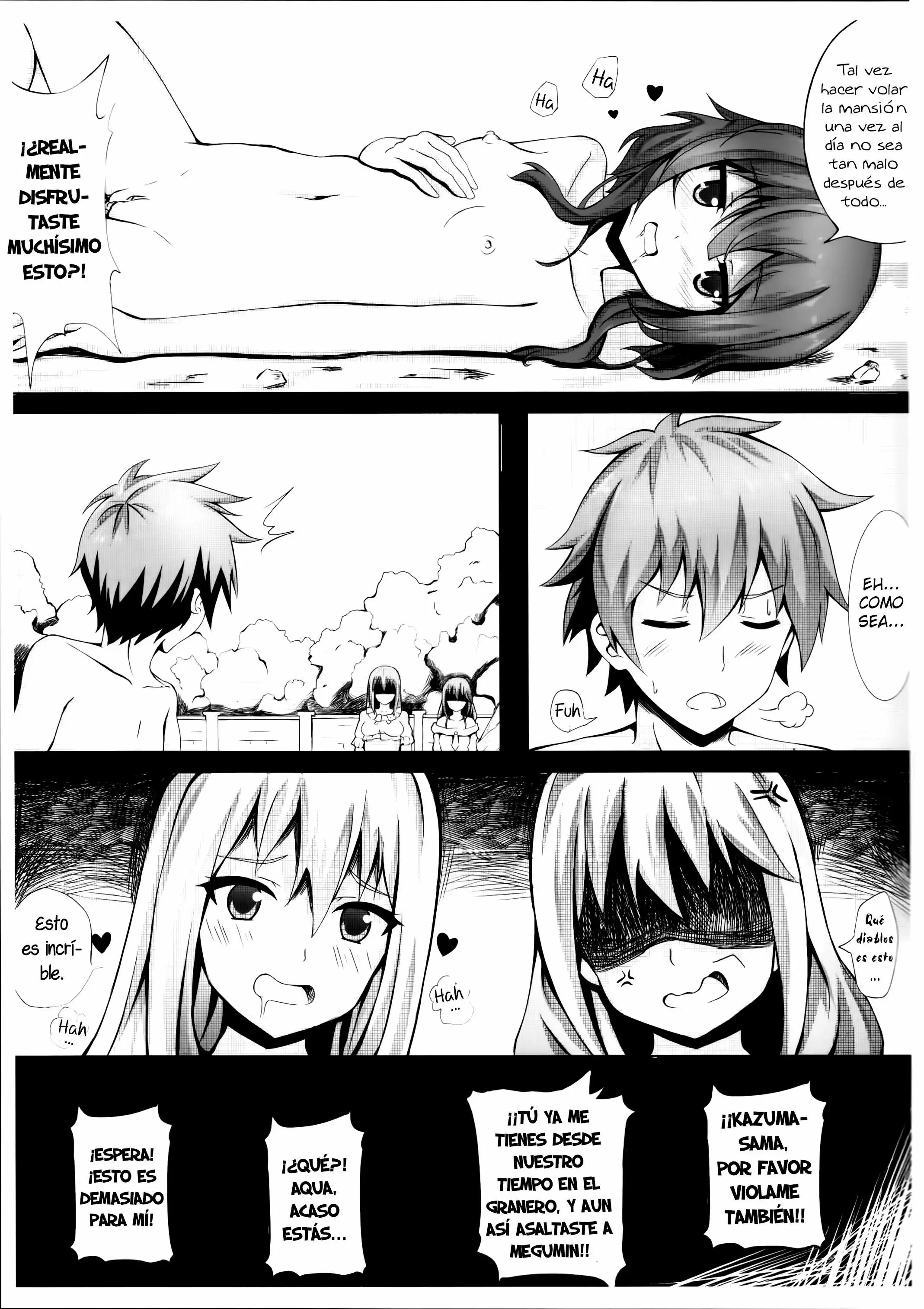 Giving ○○ to Megumin in the Toilet! (Kono Subarashii Sekai ni Syukufuku o!) Chapter-0