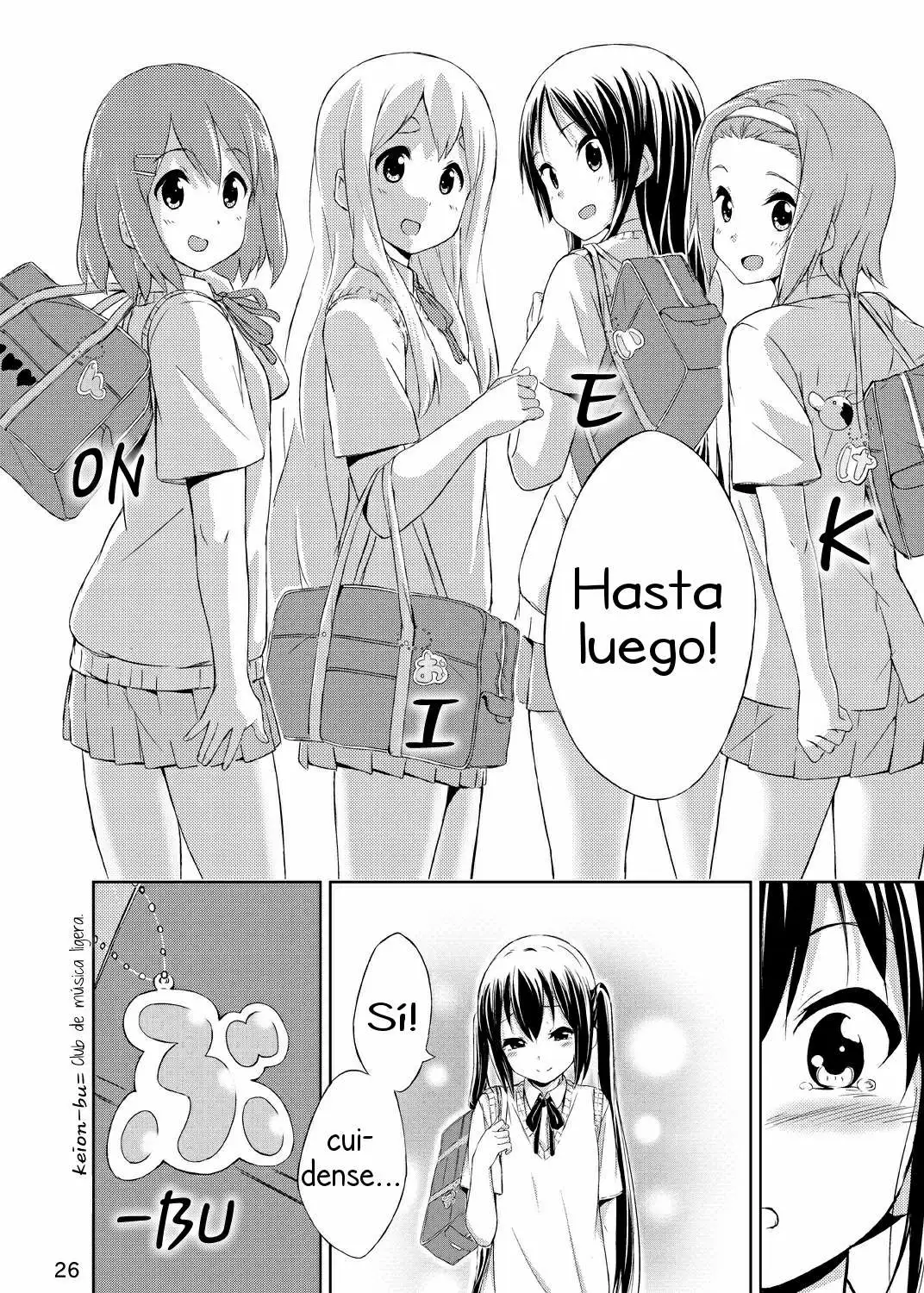 k-on soÃ±adora despierta Chapter-1