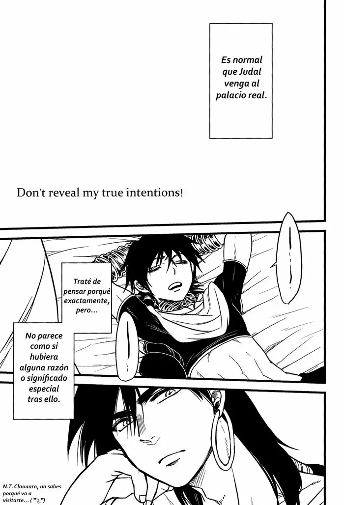 Magi dj Don't Reveal My True Intentions - Capítulo 0.00