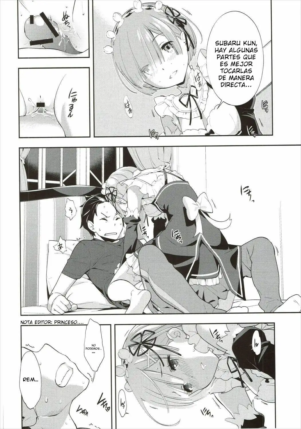 Re: Zero Hentai - Subaru x Rem (Hapoi-Dokoro)