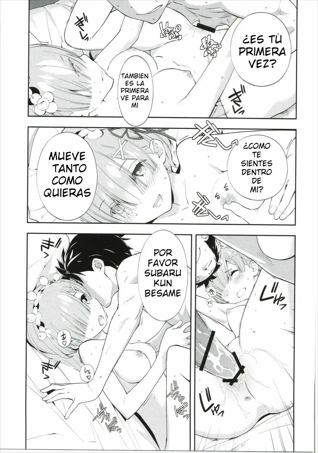 Re: Zero Hentai - Subaru x Rem (Hapoi-Dokoro)