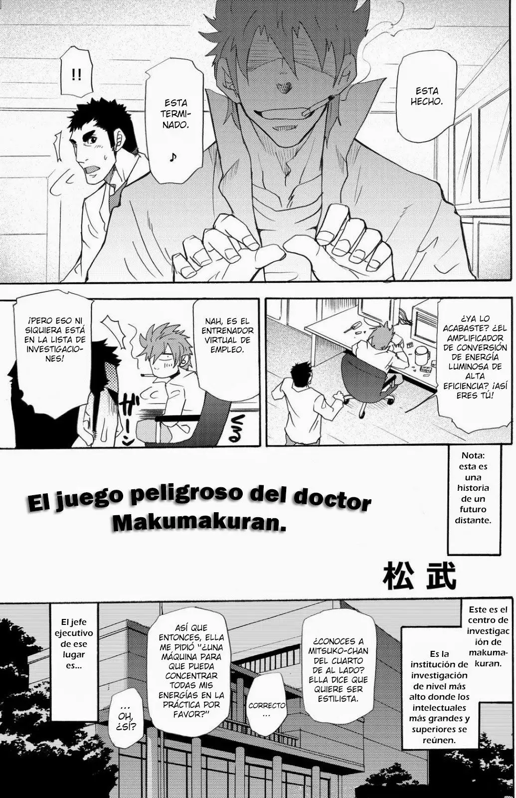 El juego peligroso del doctor Makumakuran 01