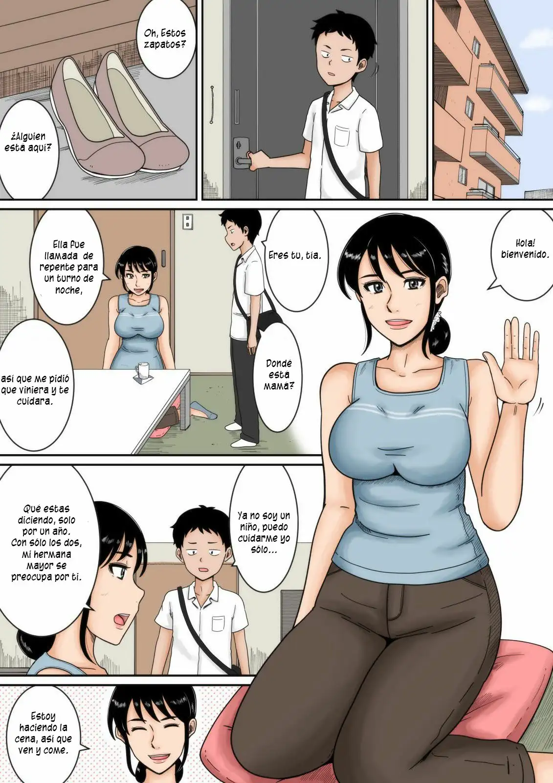 Boku to Oba | Aunt and Me (Color)