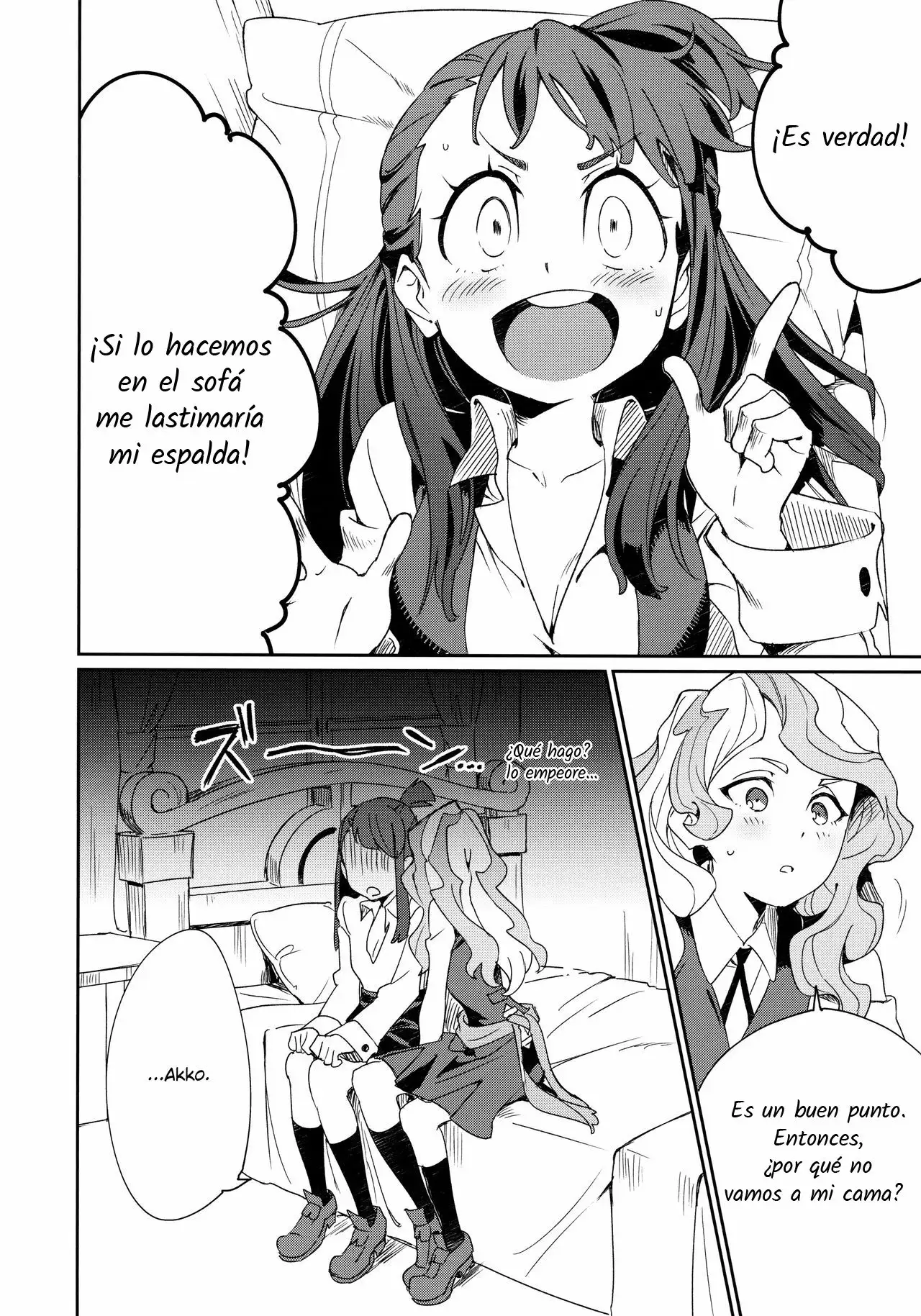 Little Witch Academia Doujinshi