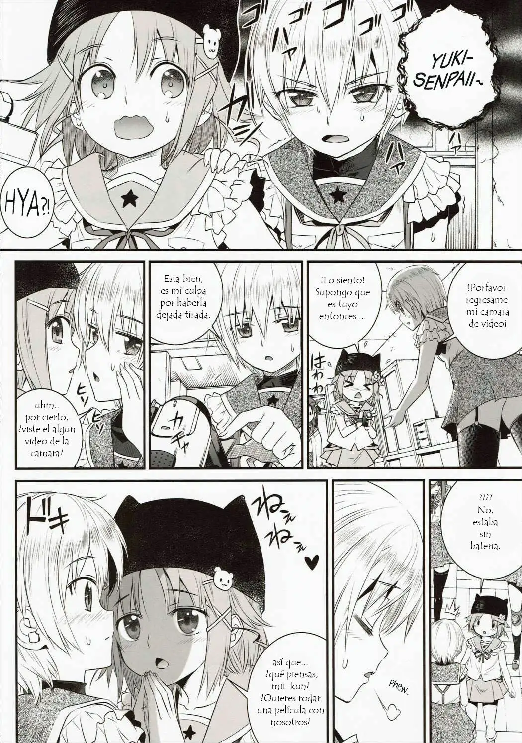 Mii-kun Bukatsu Yamenaide! (gakkou gurashi doujinshi)