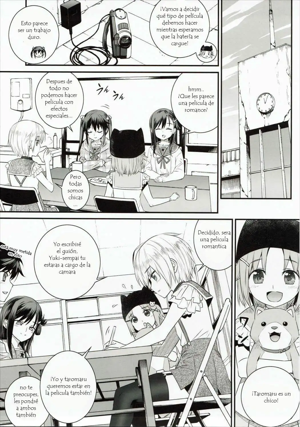 Mii-kun Bukatsu Yamenaide! (gakkou gurashi doujinshi)