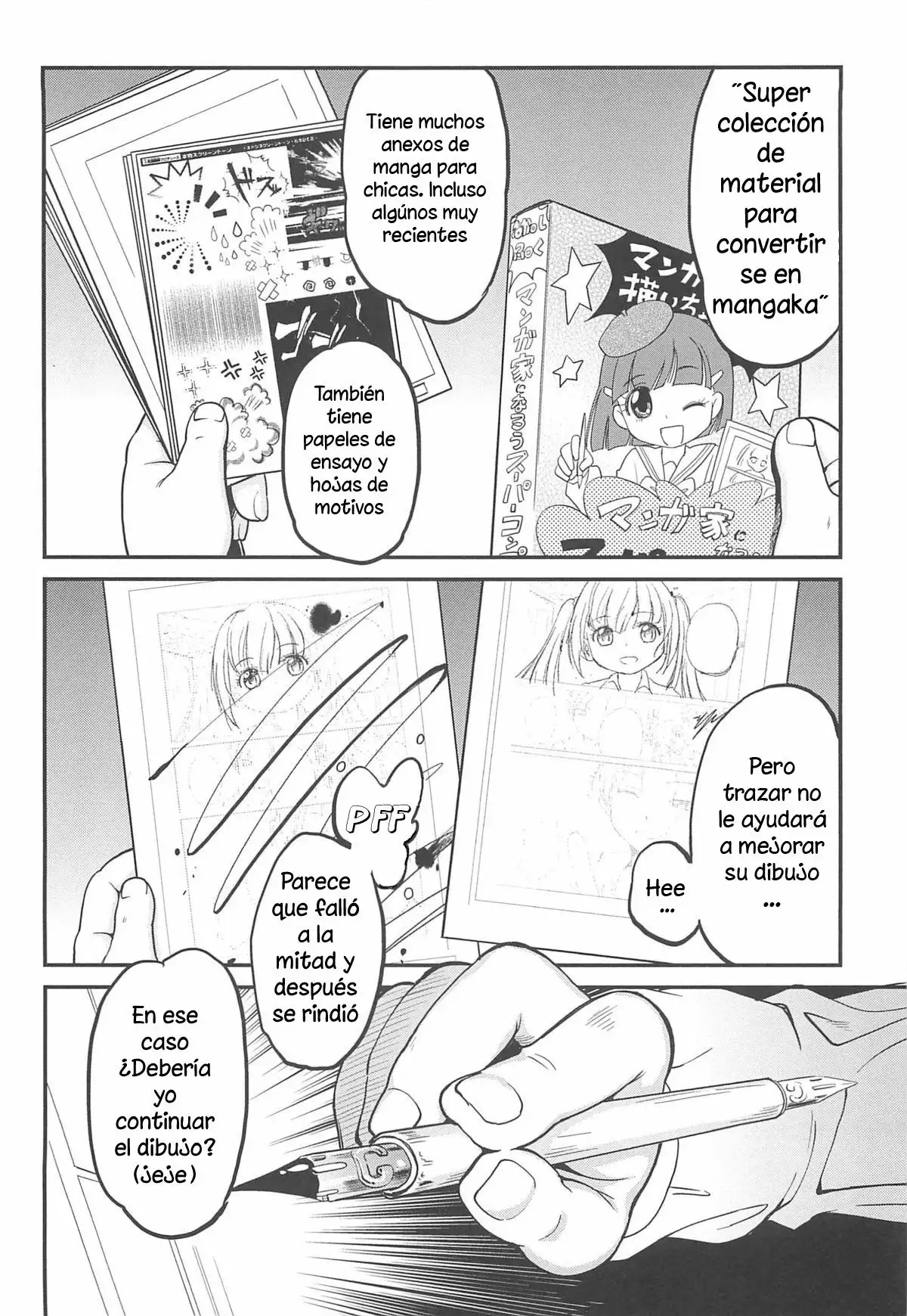 CHI-Bitch C02 Mi Hermanita Es Mi Suplemento Para Dibujar Mangas Hentai