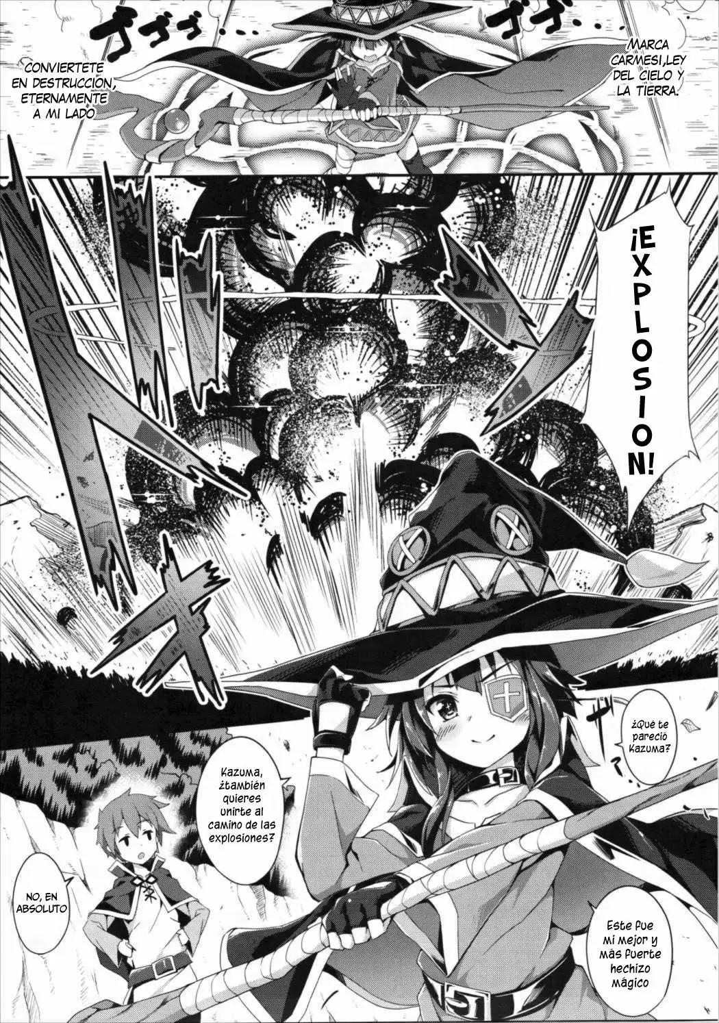 Megumin no Bakuretsu Mahou After (Akizora Momidi) (Doujinshi)