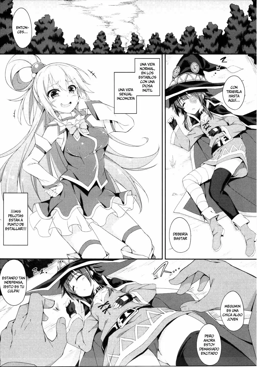 Megumin no Bakuretsu Mahou After (Akizora Momidi) (Doujinshi)