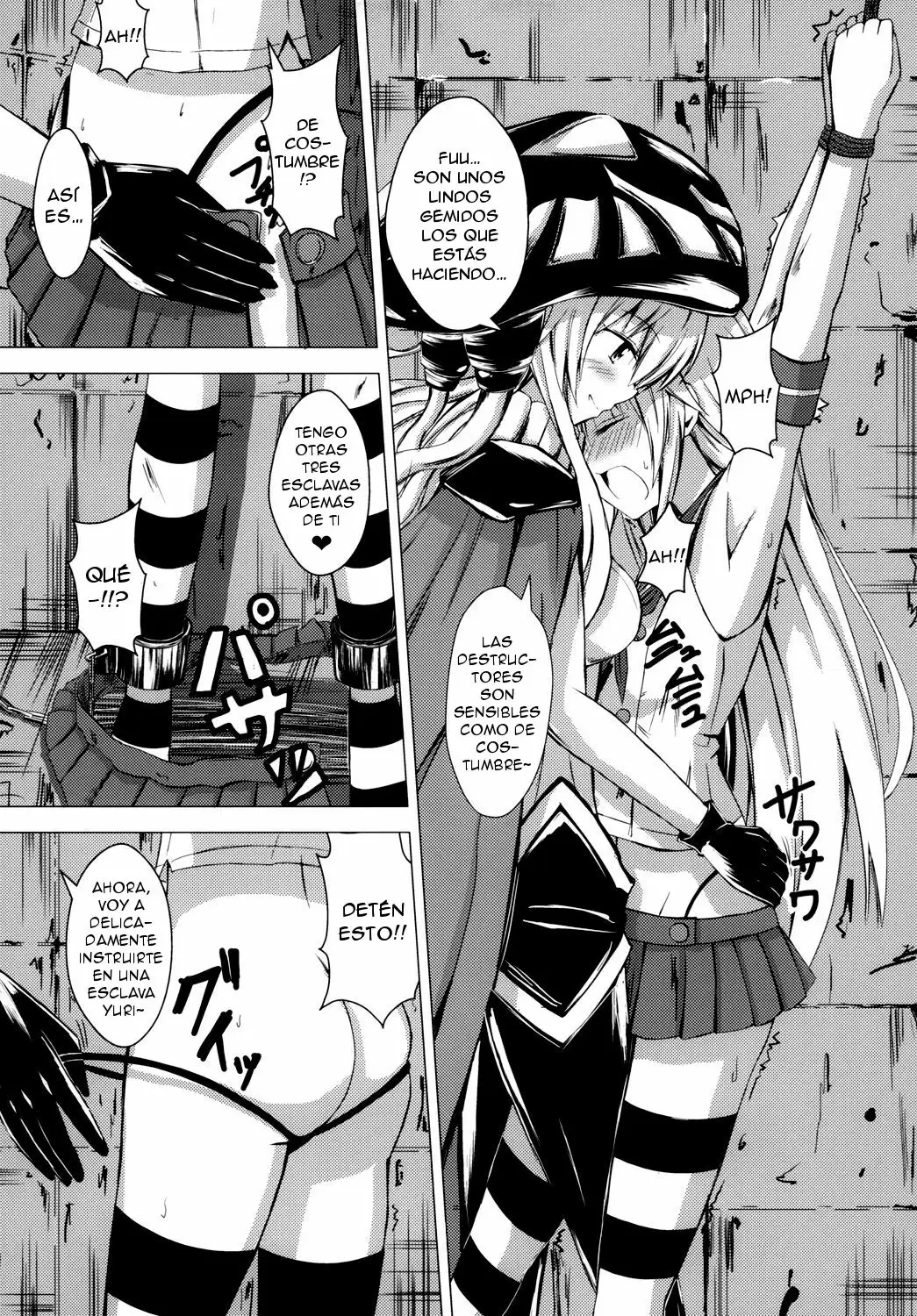 Kuubo Wo-Kyuu-chan no Shimakaze Yuri Dorei Choukyou 1 (Kantai Collection -KanColle-)