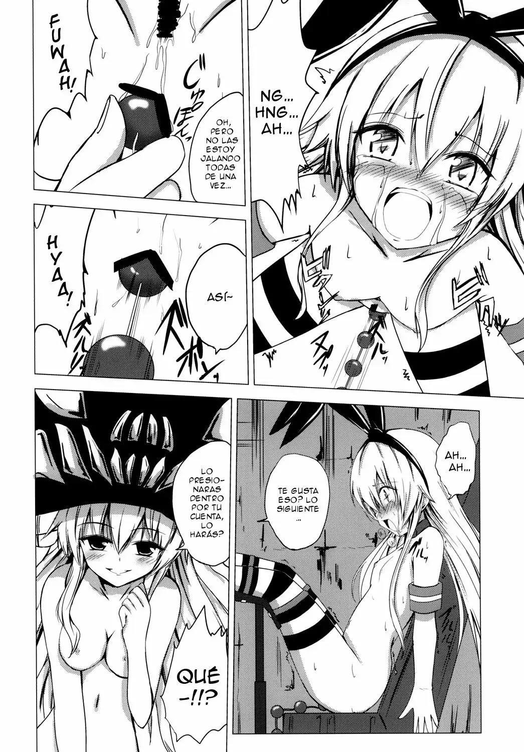 Kuubo Wo-Kyuu-chan no Shimakaze Yuri Dorei Choukyou ~Anal Kaihatsu Hen~(Kantai Collection)