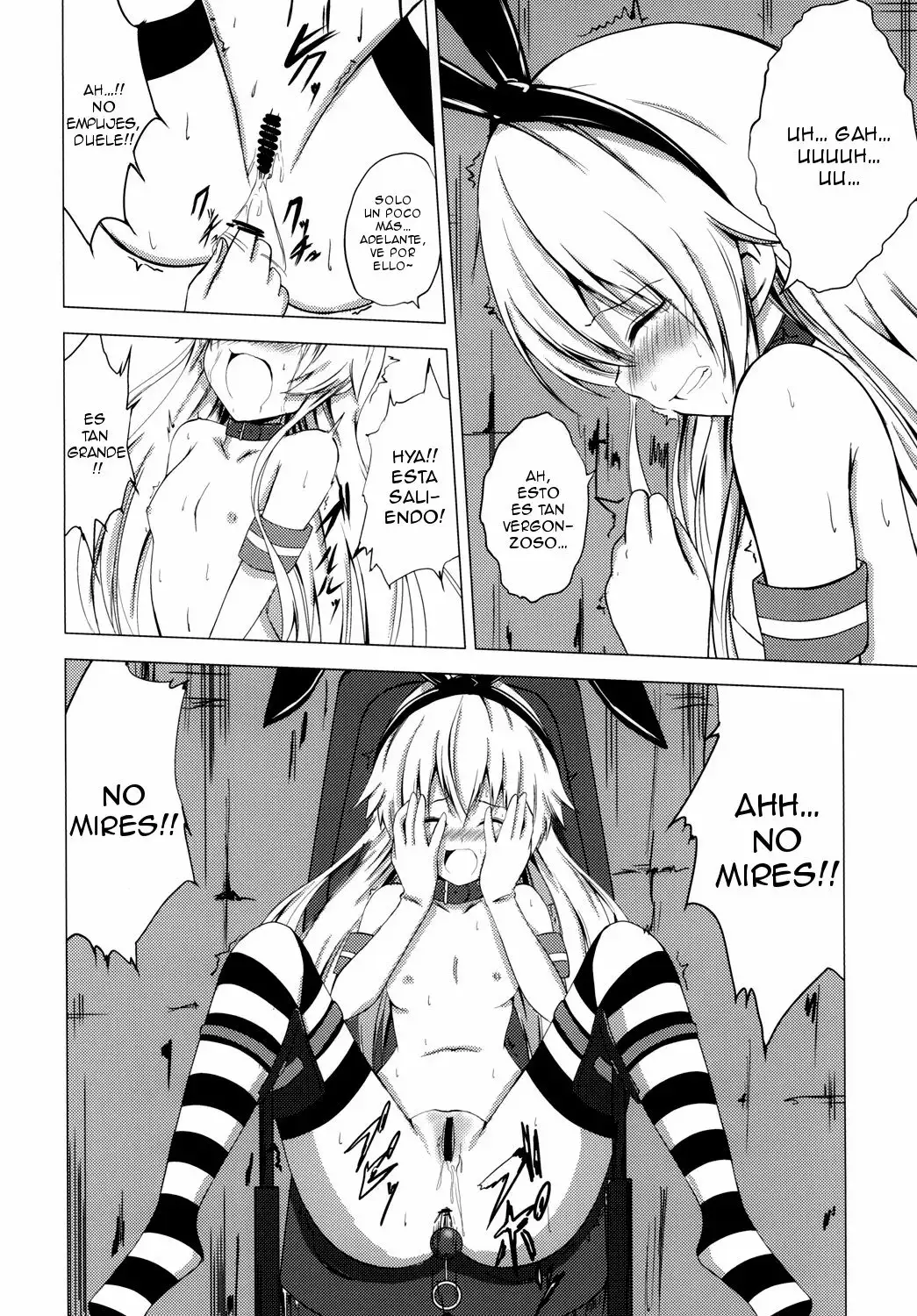 Kuubo Wo-Kyuu-chan no Shimakaze Yuri Dorei Choukyou ~Anal Kaihatsu Hen~(Kantai Collection)