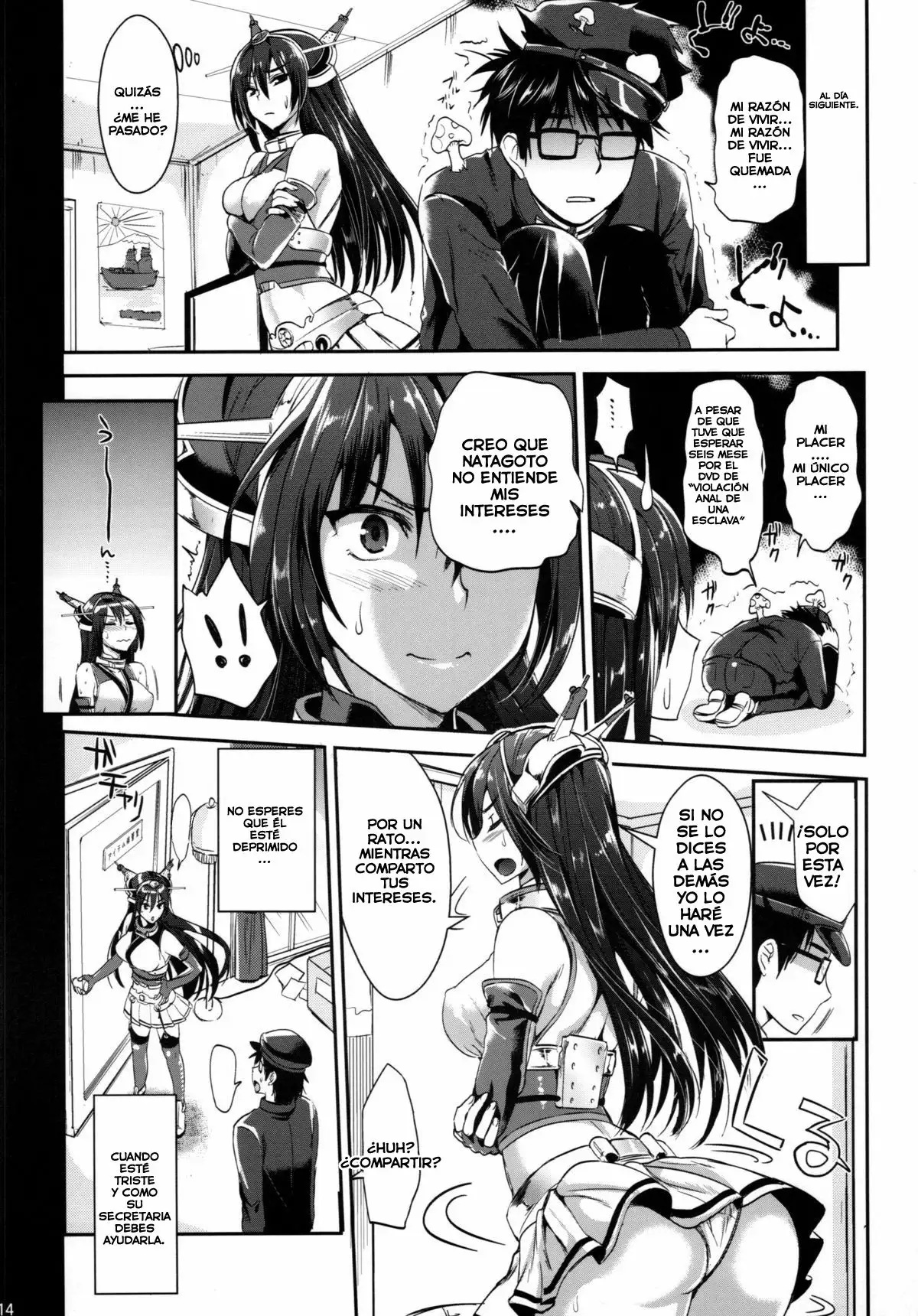 Senkan Nagato to Hentai Teitoku Battleship Nagato and Perverted admiral