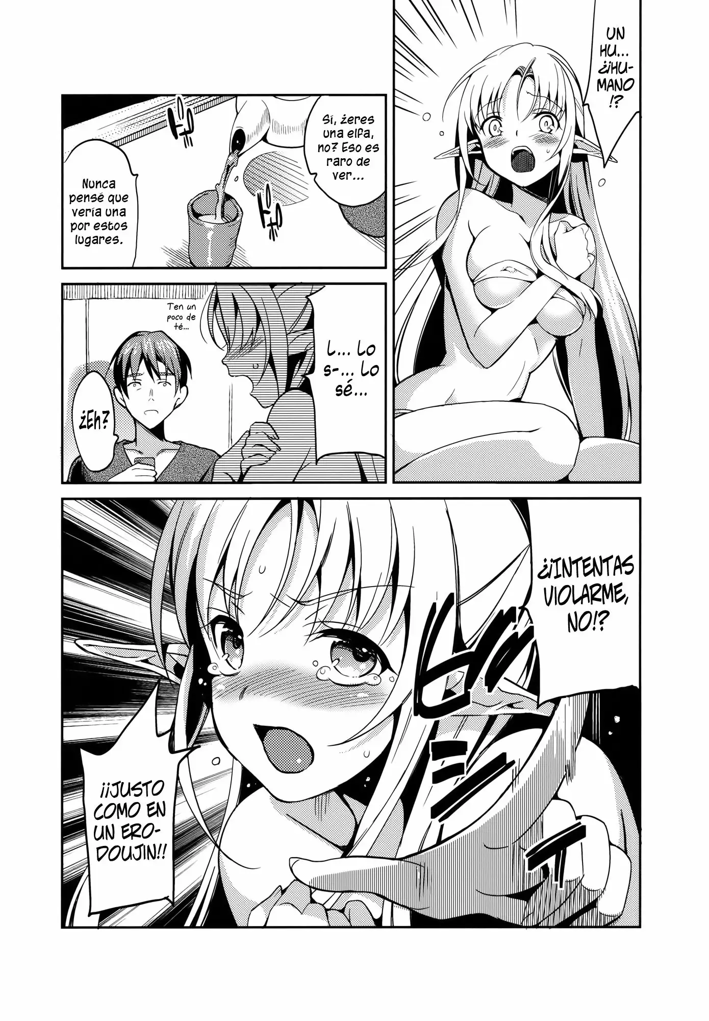 Yamete..! Watashi ni Ranbou Suru Ki deshou! Ero Doujin Mitai ni!!