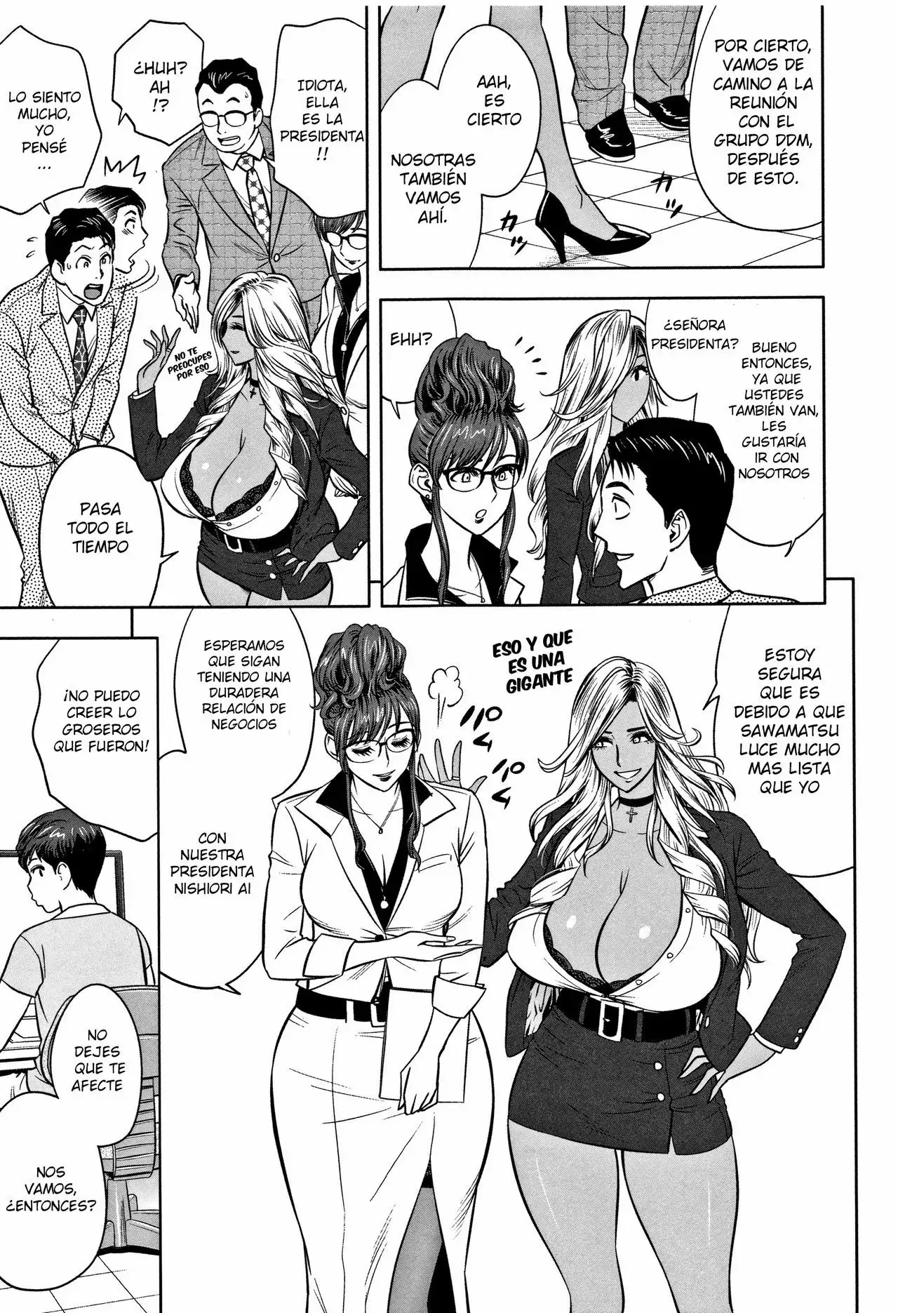 Gal Ane Shachou to Harem Office ~SEX wa Gyoumu ni Fukumimasu ka? Ch. 2 [