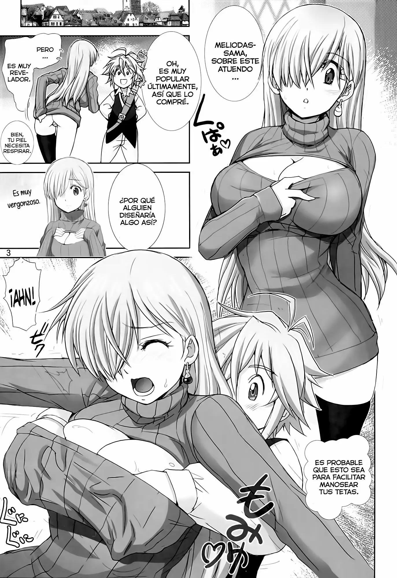 Elizabeth ni Rei no Sweater Kisete mita