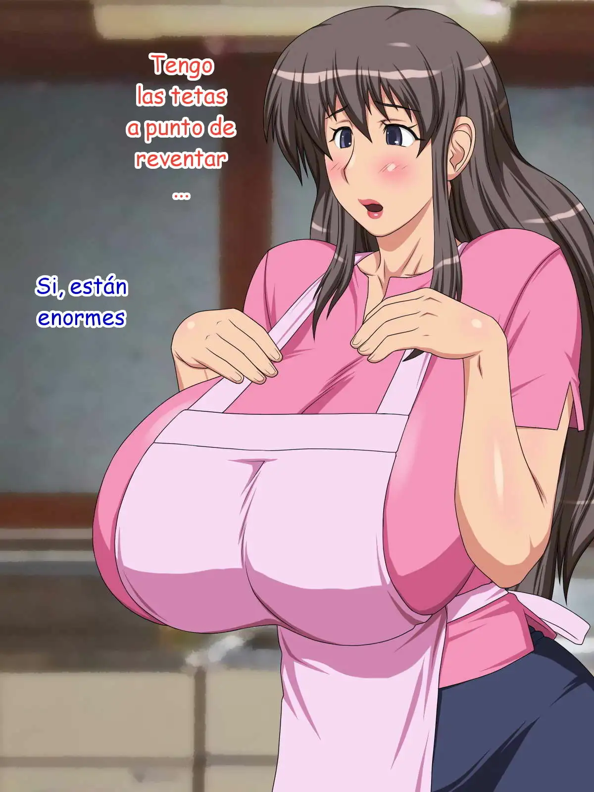 Chounyuu Oppai Mama Chichishibori (Color)