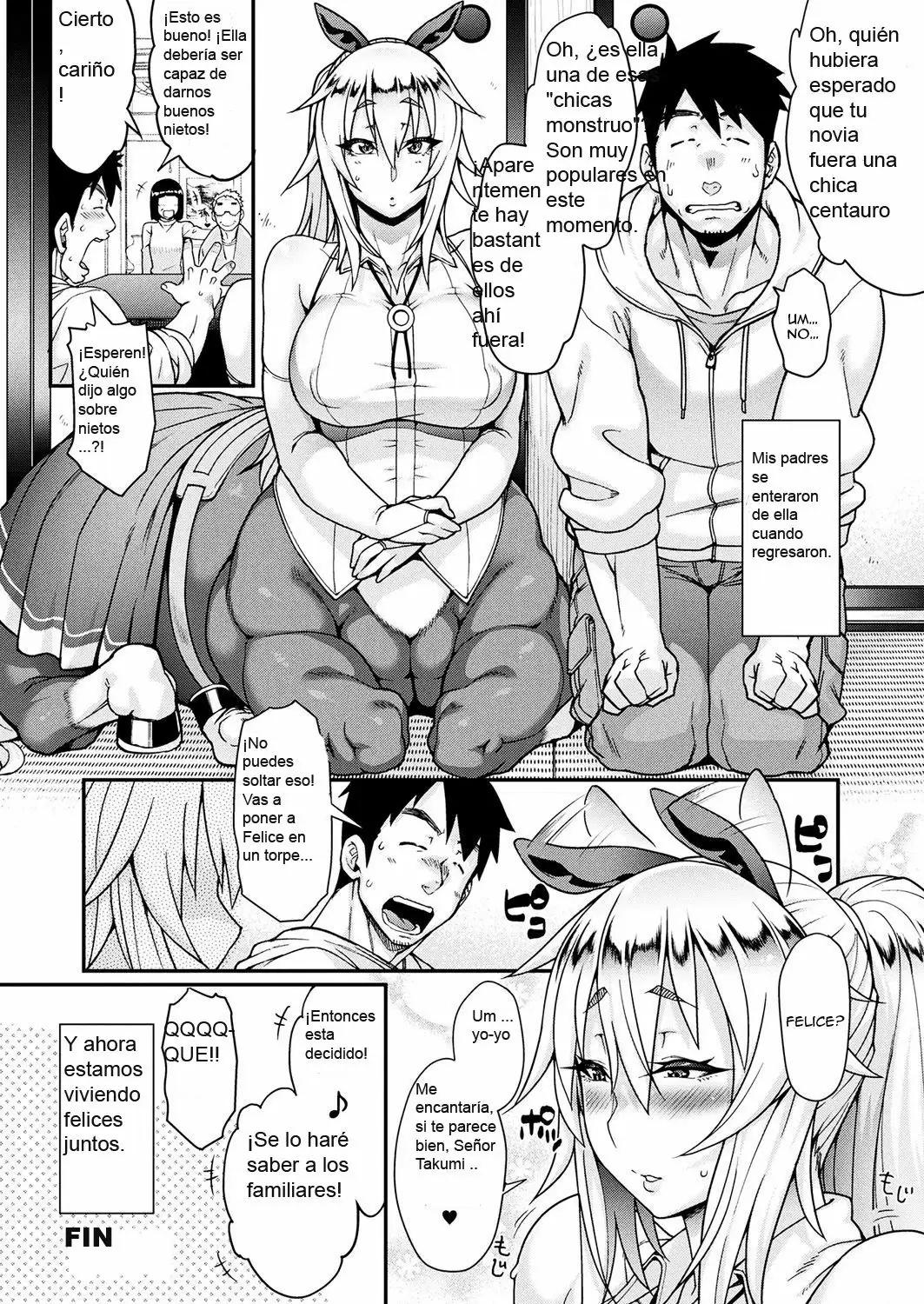 Horse Girl Felice ~ (Spanish) (El degenerado 25)