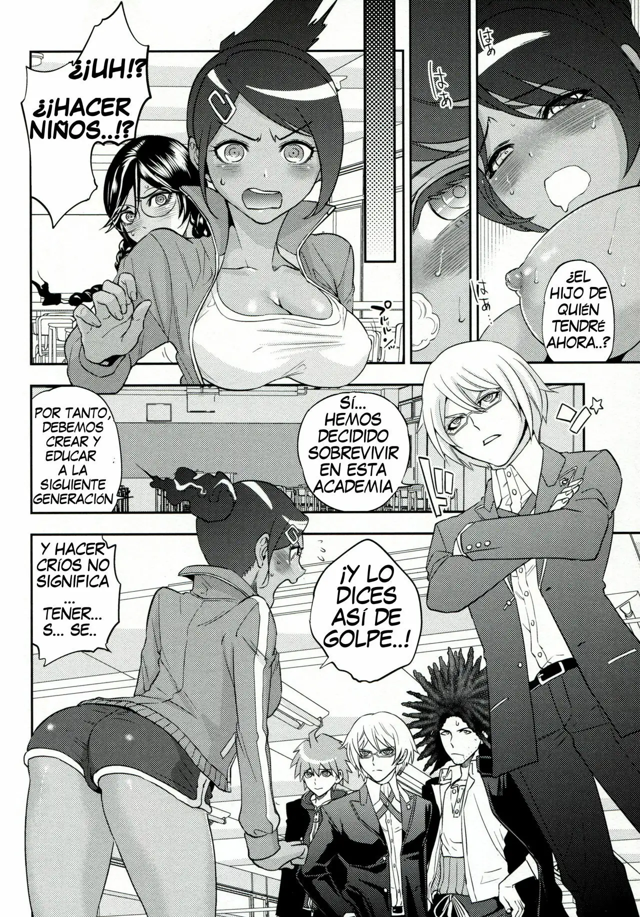 Aishiai Gakuen Seikatsu Love-Making Academy Sex Activities (Danganronpa) 