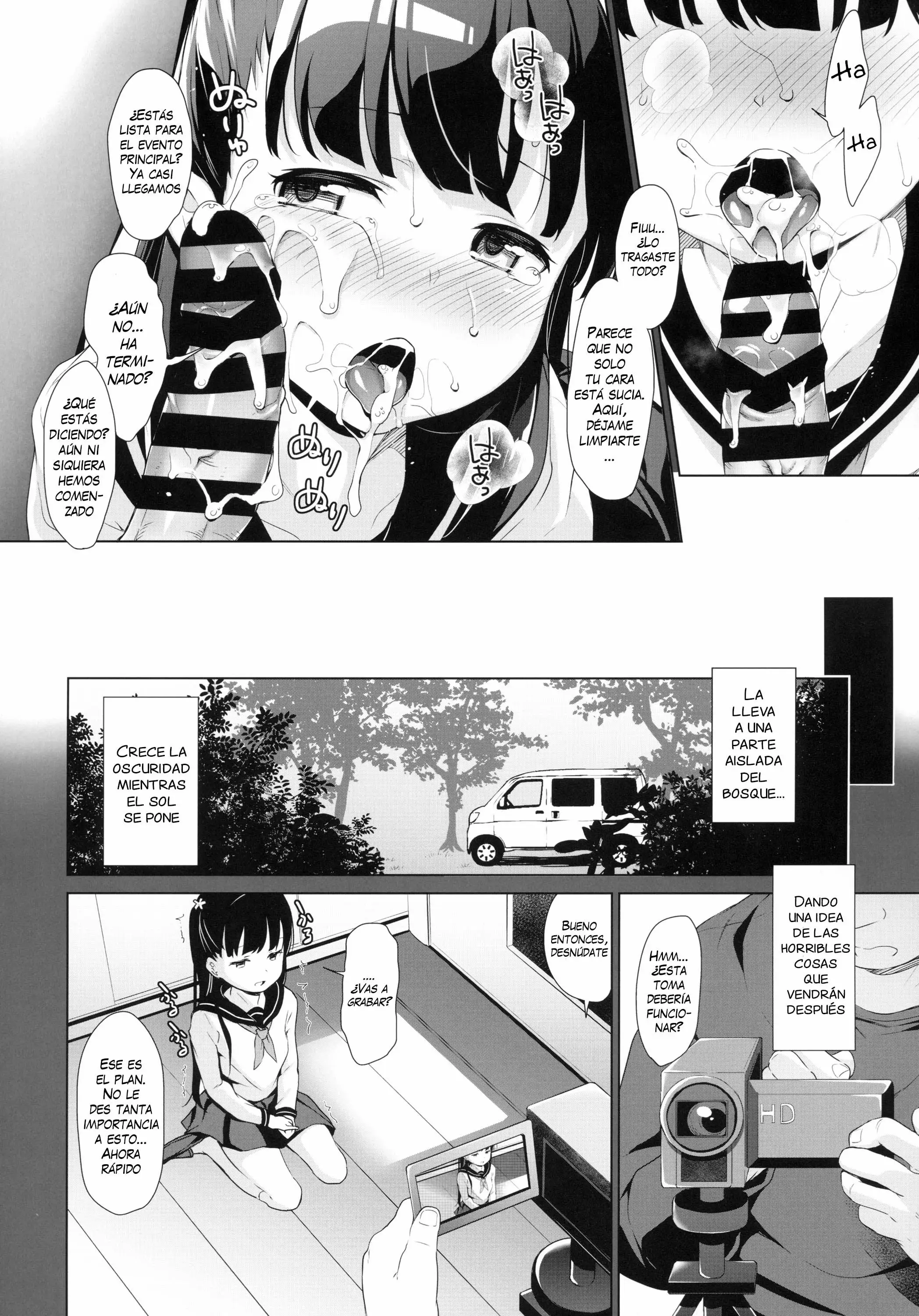 La Niña Secuestrada en el Manga... Capítulo Chiharu