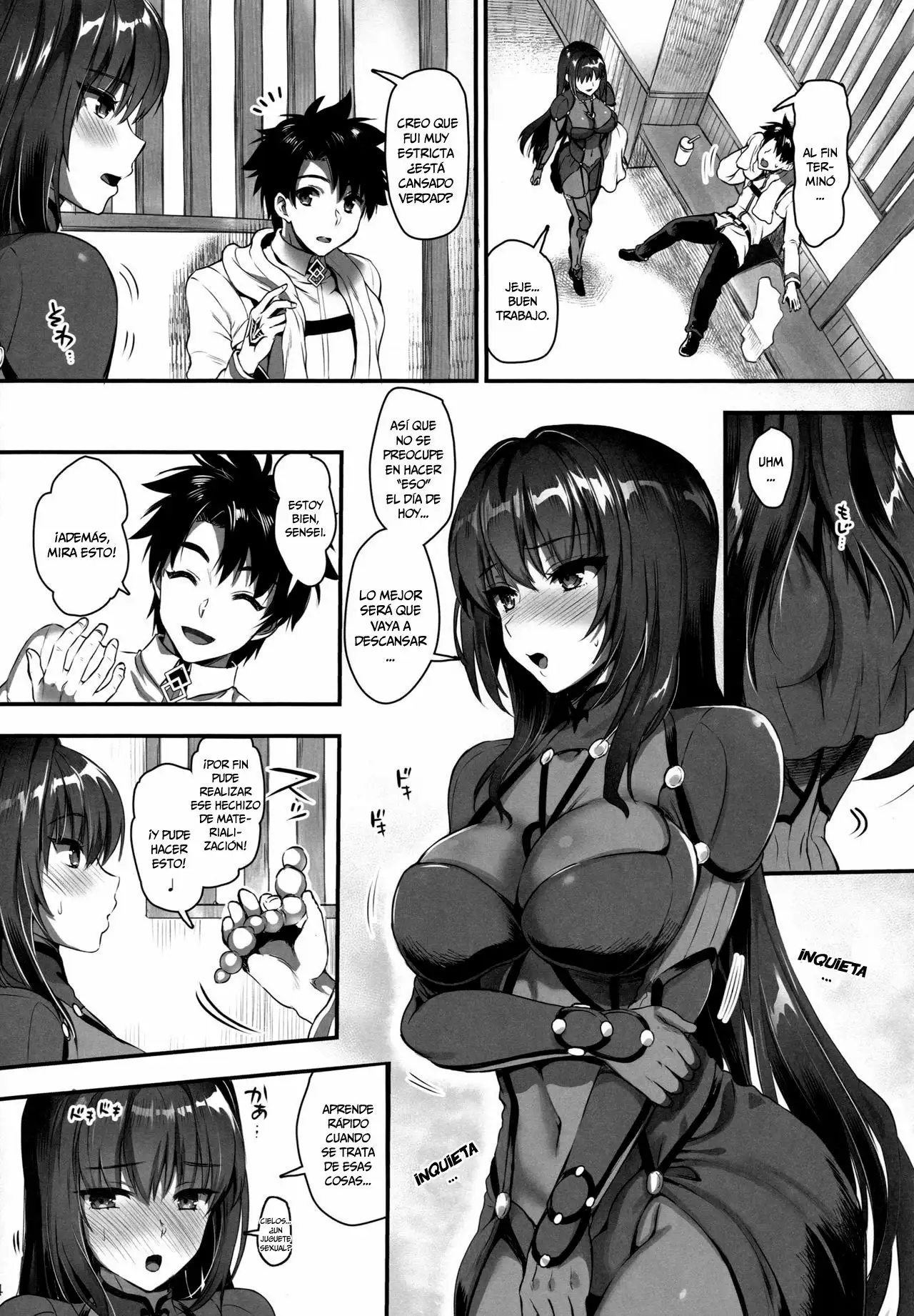 Sexo Anal con Scathach