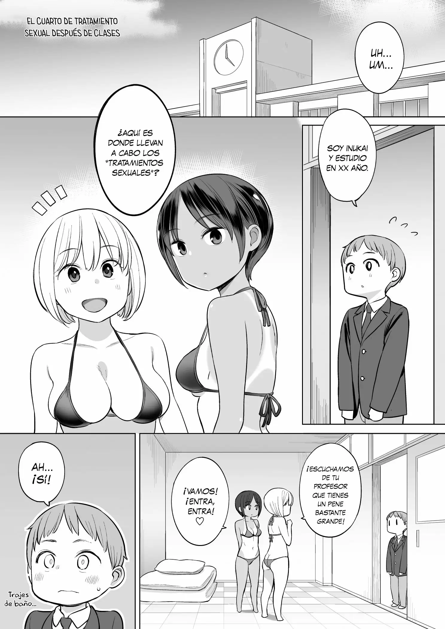 El Cuarto de Tratamiento Sexual Despues de Clases - Houkago no Seishorishitsu