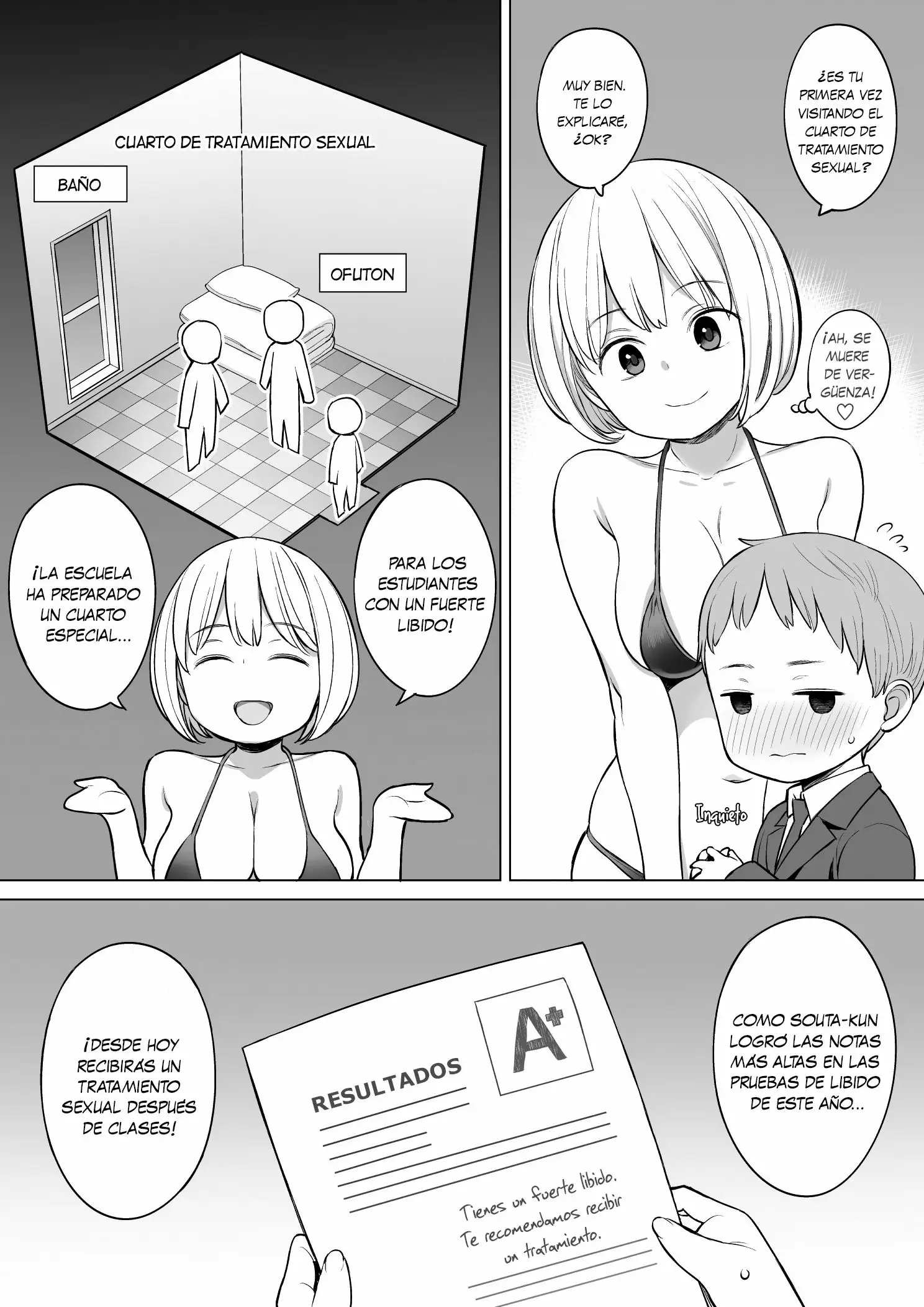 El Cuarto de Tratamiento Sexual Despues de Clases - Houkago no Seishorishitsu