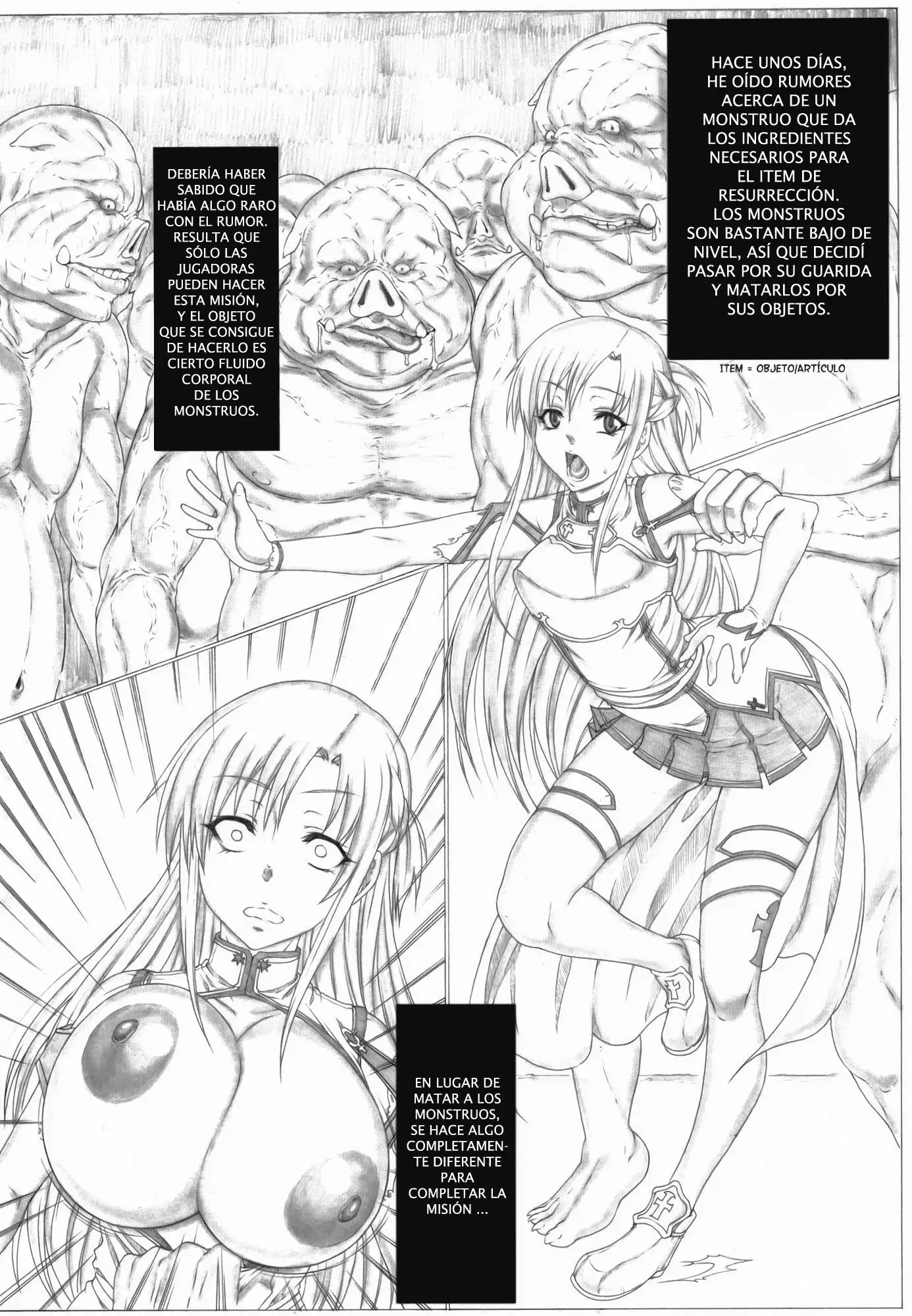 [Kutani] Angel Stroke 68 - Asuna Gang-Rpe Chapter (Sword Art Online)