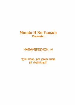 Imouto Haramikeshon capitulo 01 - 02