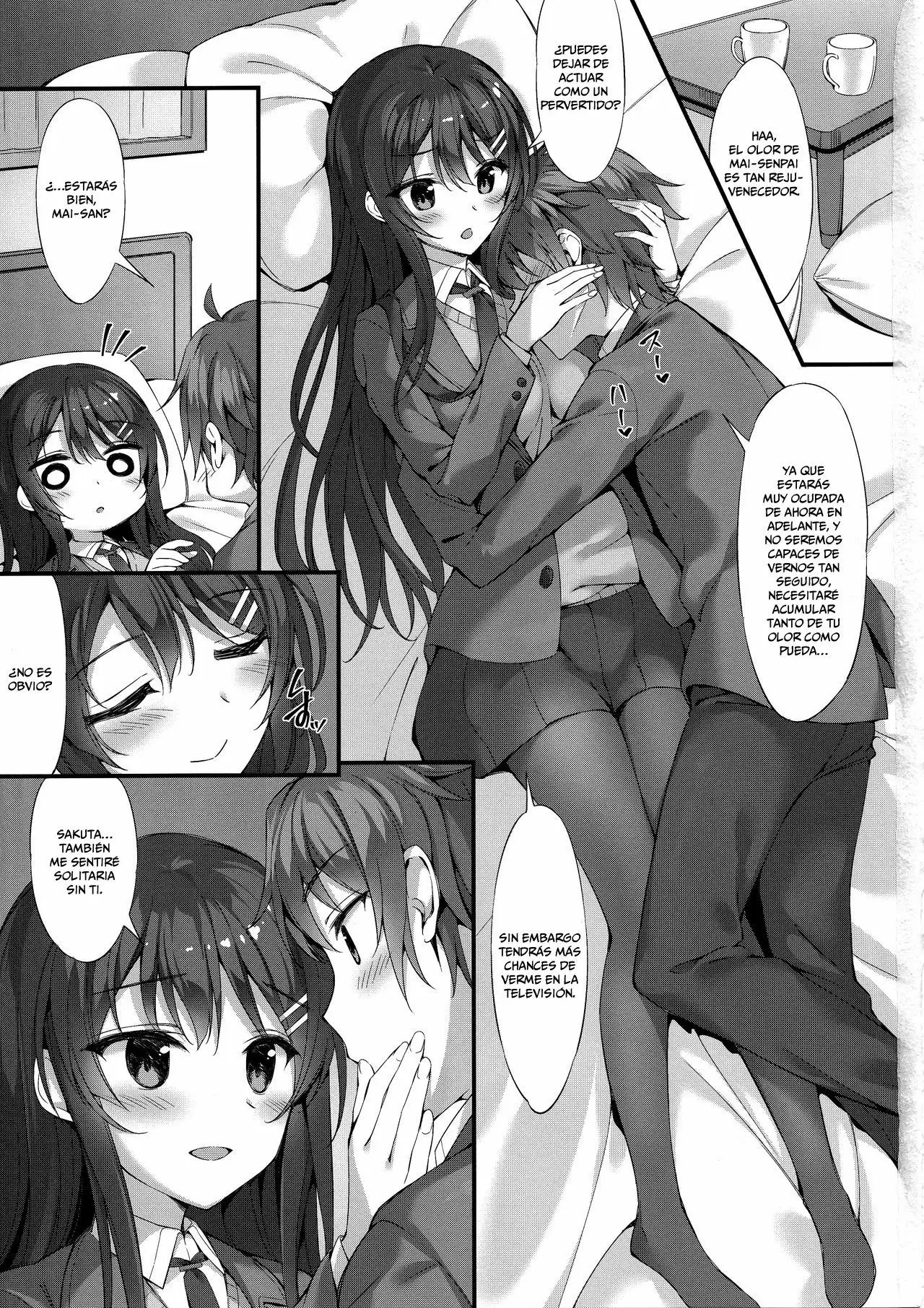 Mai Senpai to Ichatsukitai (Seishun Buta Yarou wa Bunny Girl Senpai no Yume o Minai)