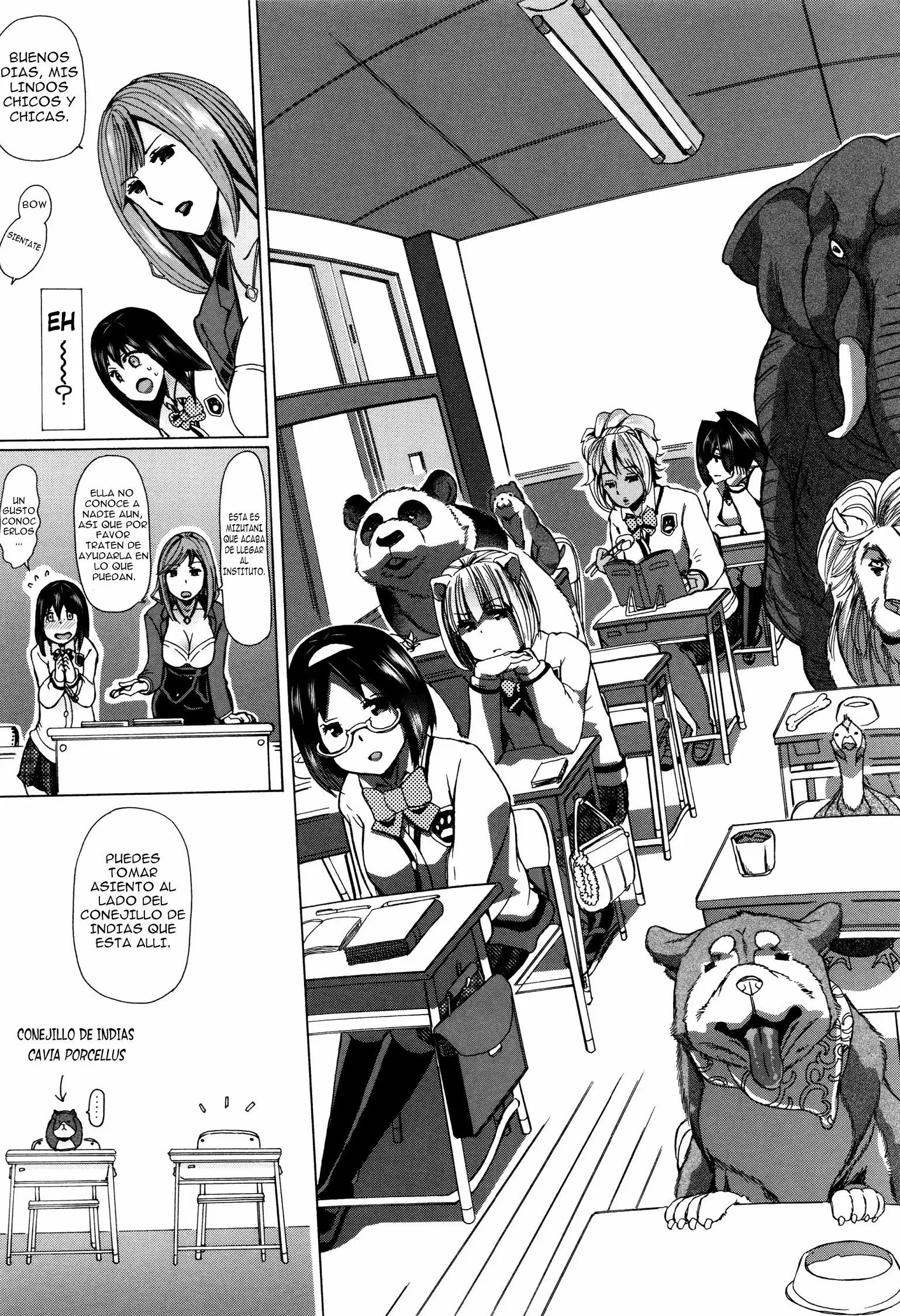 Juukan Kyoushitsu Bestiality Classroom Chapter 1